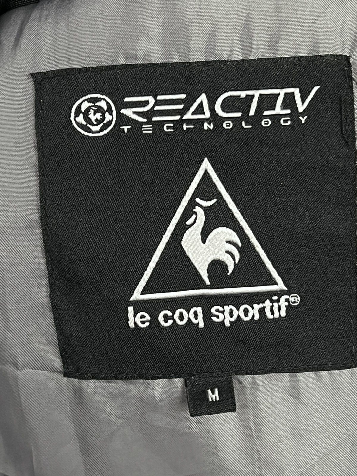 Le Coq Sportif × Vintage 🔴 Vintage le coq sportif reactiv technolog reflective jacket Size US L / EU 52-54 / 3 - 6 Thumbnail