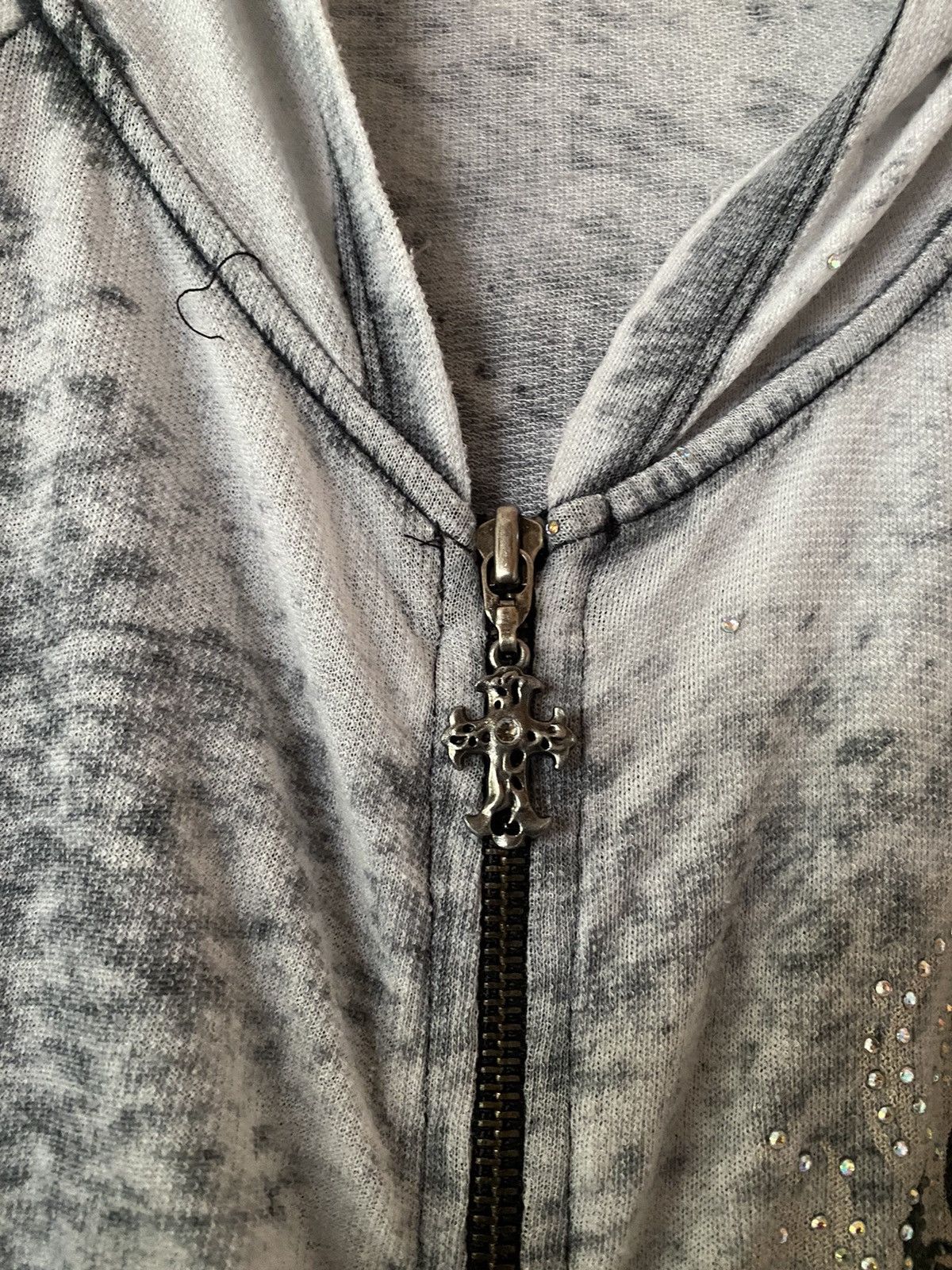 Hysteric Glamour Y2k Cross ifsixwasnine punk zipper hoodie Size US L / EU 52-54 / 3 - 5 Thumbnail