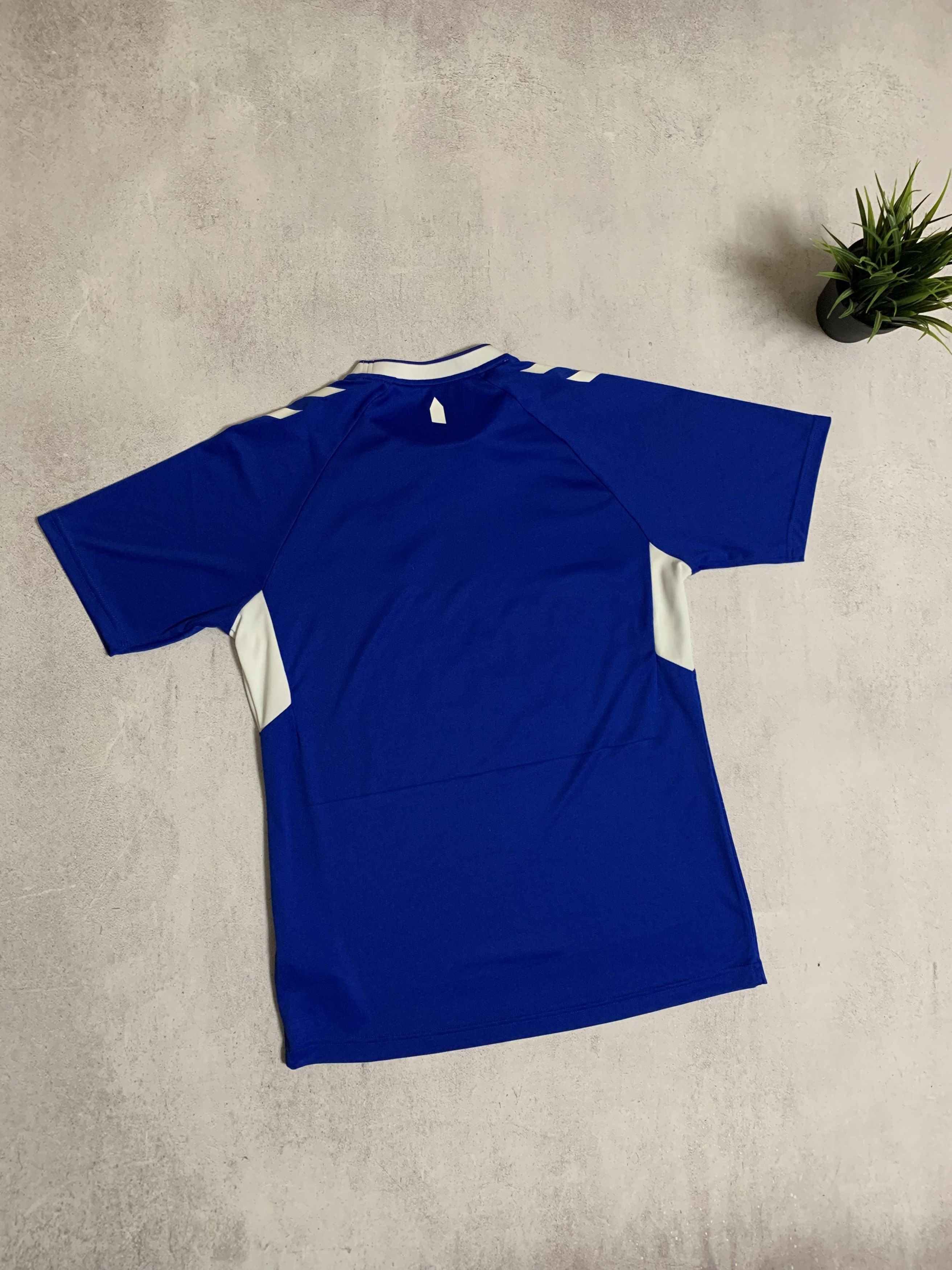 Vintage Vintage Everton Jersey T Shirt Hummel Stake Blockcore Size US S / EU 44-46 / 1 - 11 Thumbnail