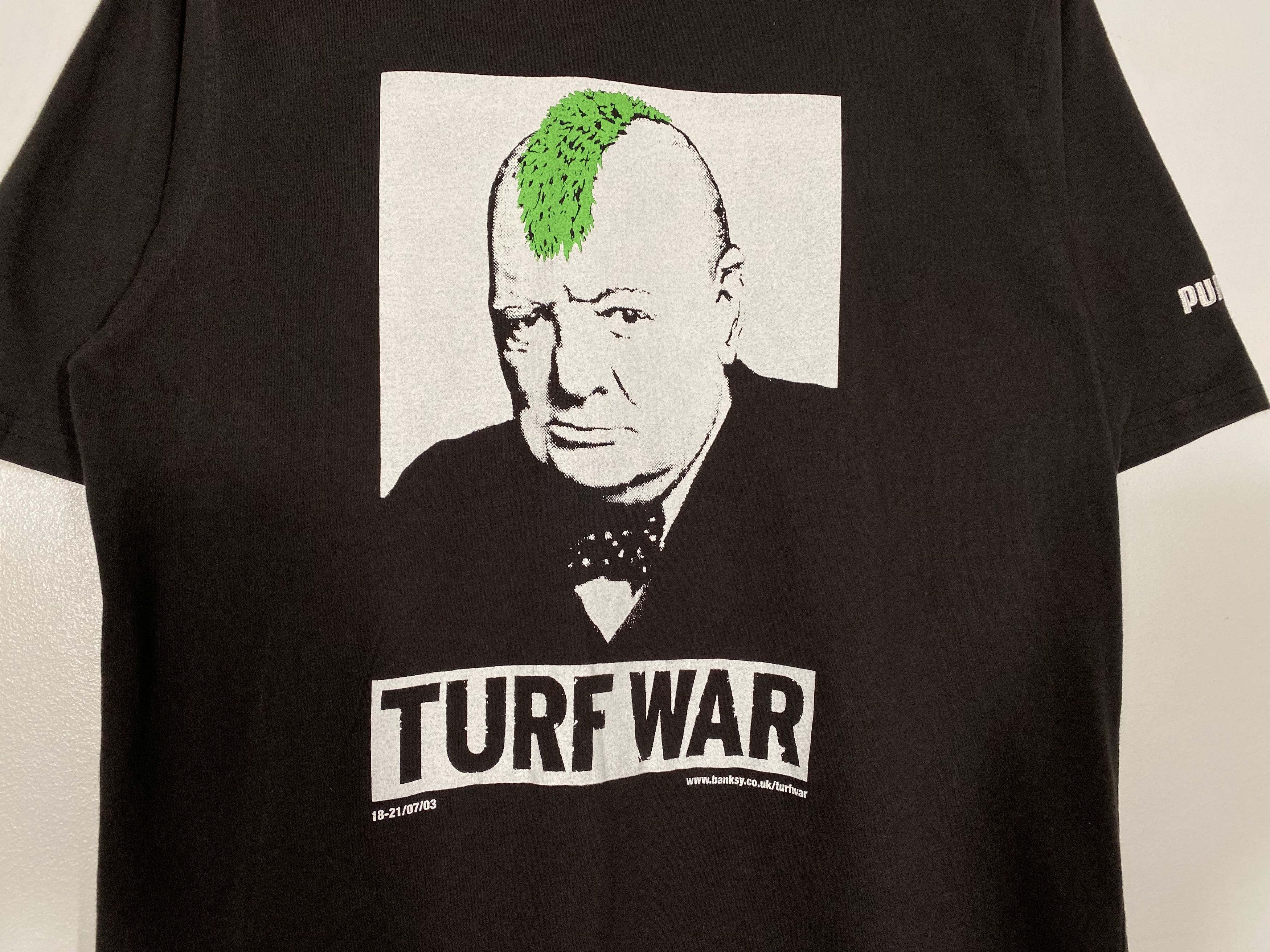 Puma Original 2003 Banksy Turf War Exhibition Tee by Puma Size US M / EU 48-50 / 2 - 3 Thumbnail
