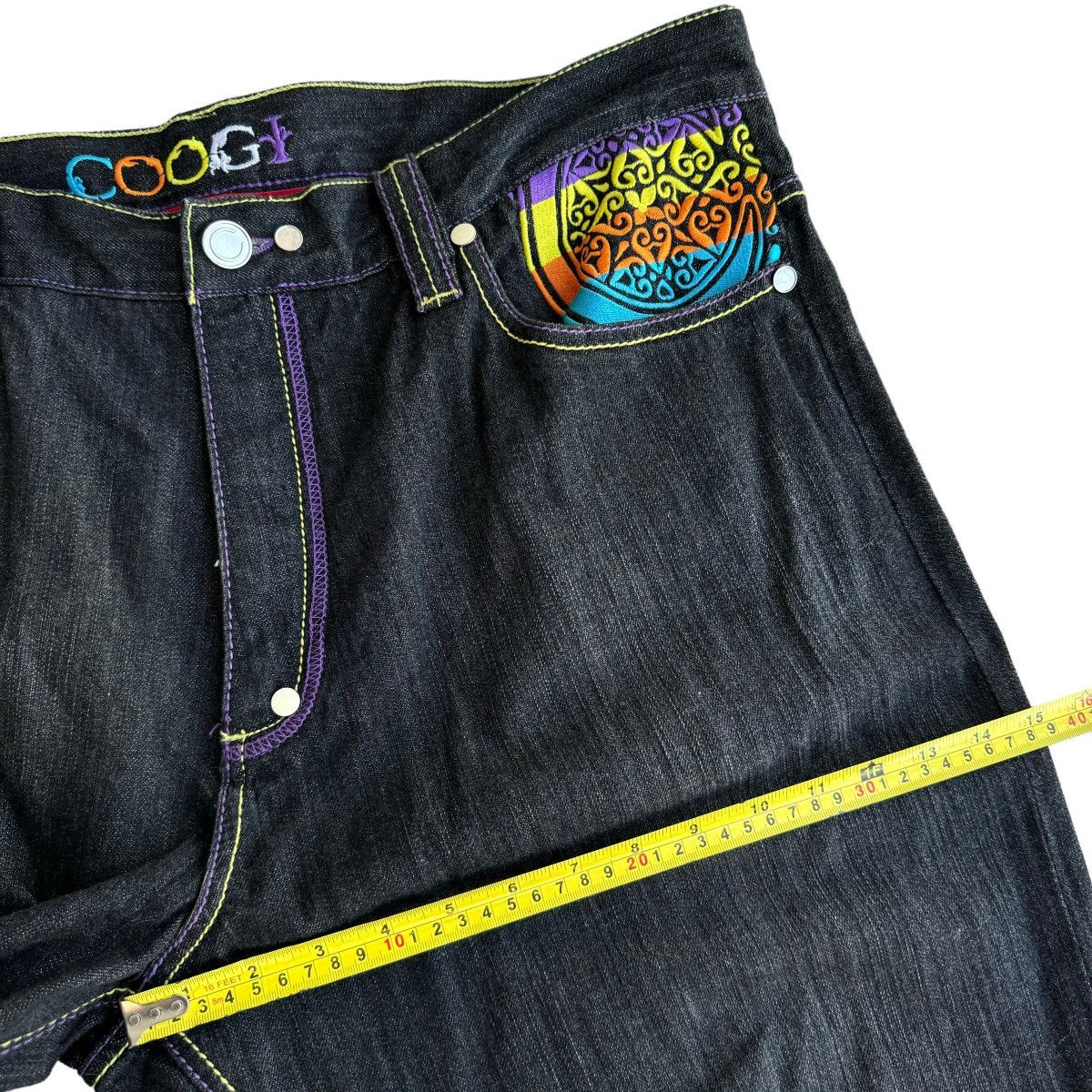 Coogi × JNCO × Vintage WIDE LEG COOGI BAGGY JEANS SKATER GRUNGE SOUTHPOLE Y2K Size US 40 / EU 56 - 11 Thumbnail