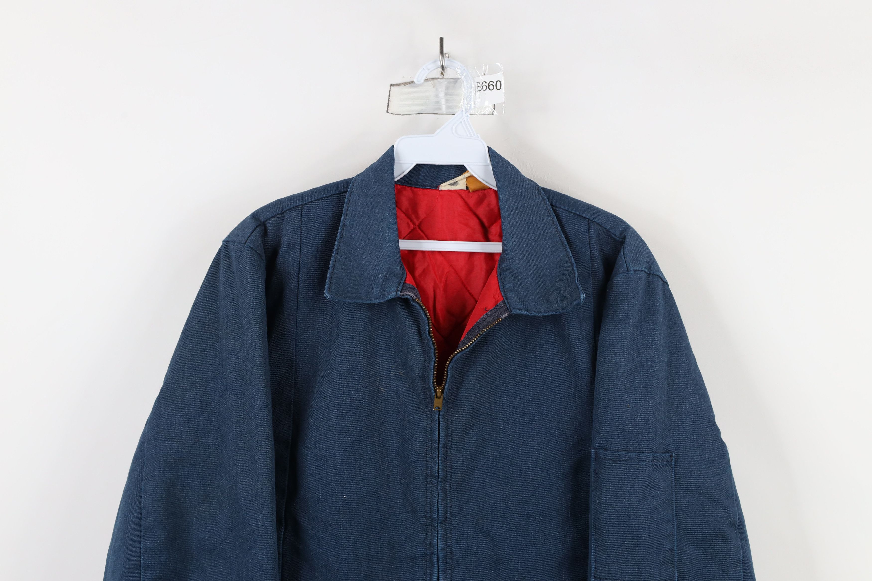 Vintage × Wrangler Vintage 70s Big Ben Wrangler Work Mechanic Jacket USA Size US M / EU 48-50 / 2 - 2 Thumbnail