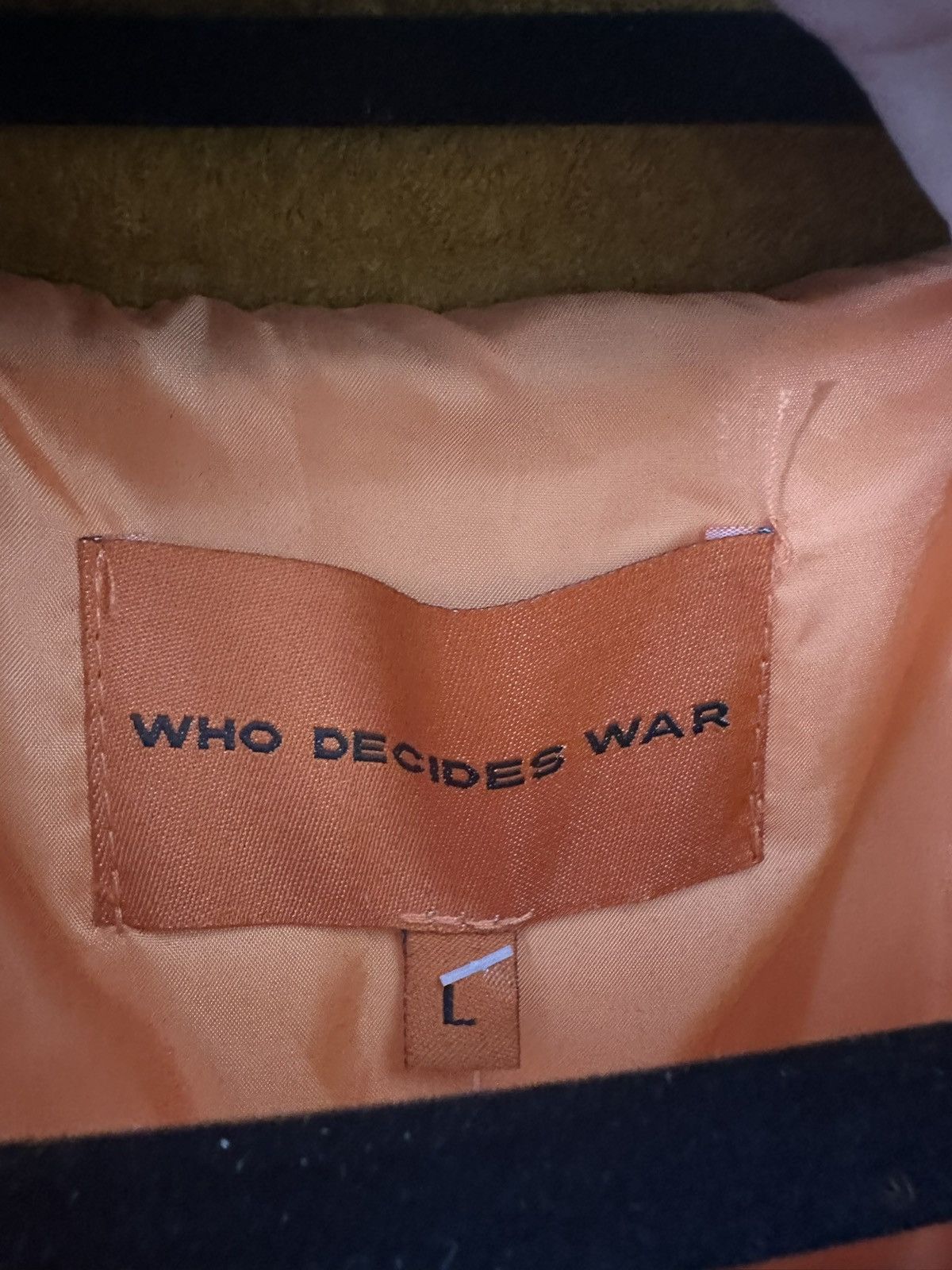 Who Decides War WHO DECIDES WAR BOMBER SWEATER Size US L / EU 52-54 / 3 - 11 Thumbnail