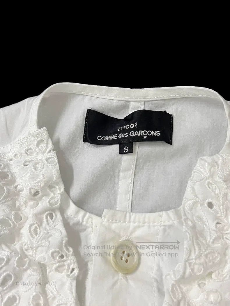 Comme des Garcons Comme Des Garcons Lace pleated dress Size S / US 4 / IT 40 - 5 Thumbnail