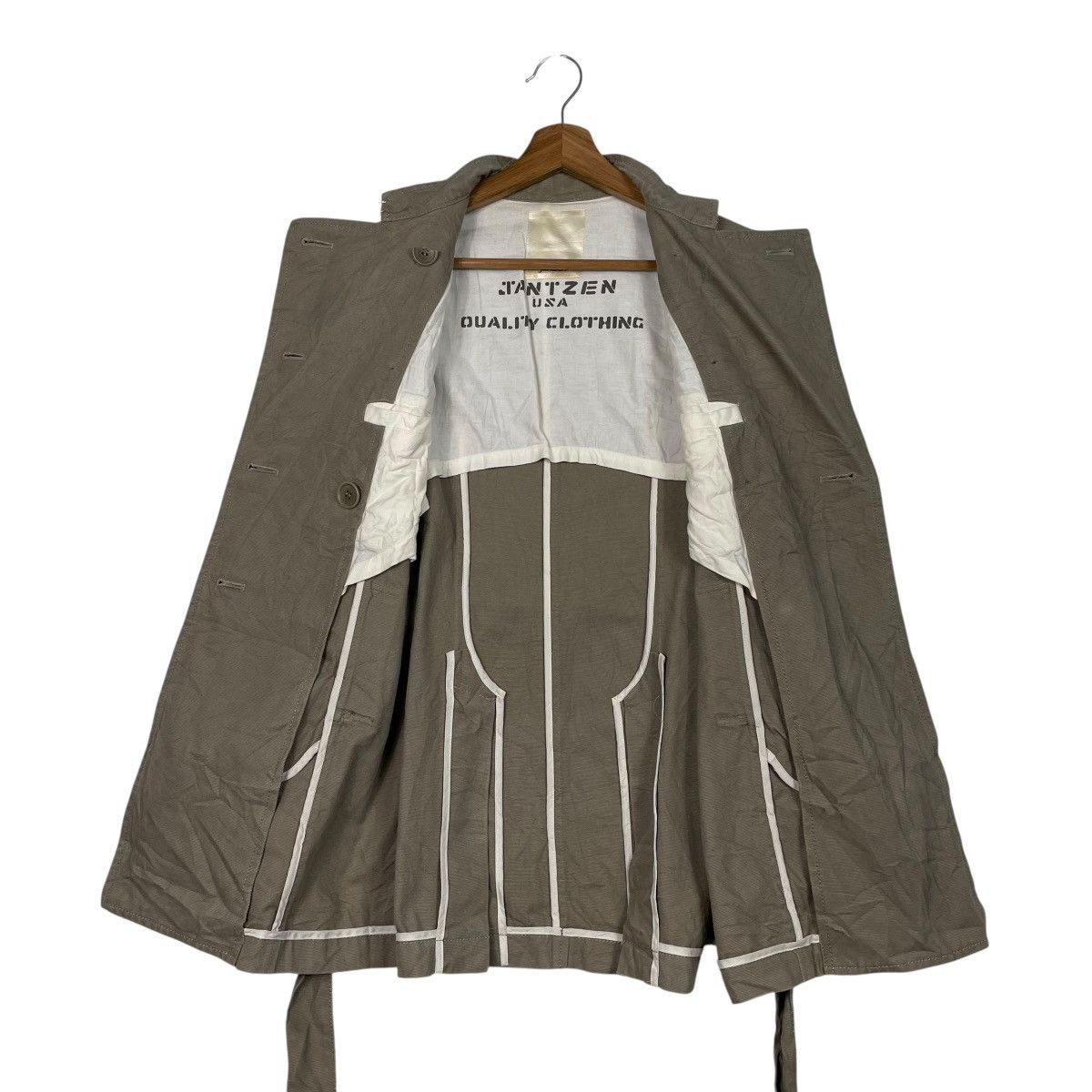 Other Jantzen USA Double Breasted Trenchcoat Size S / US 4 / IT 40 - 11 Thumbnail