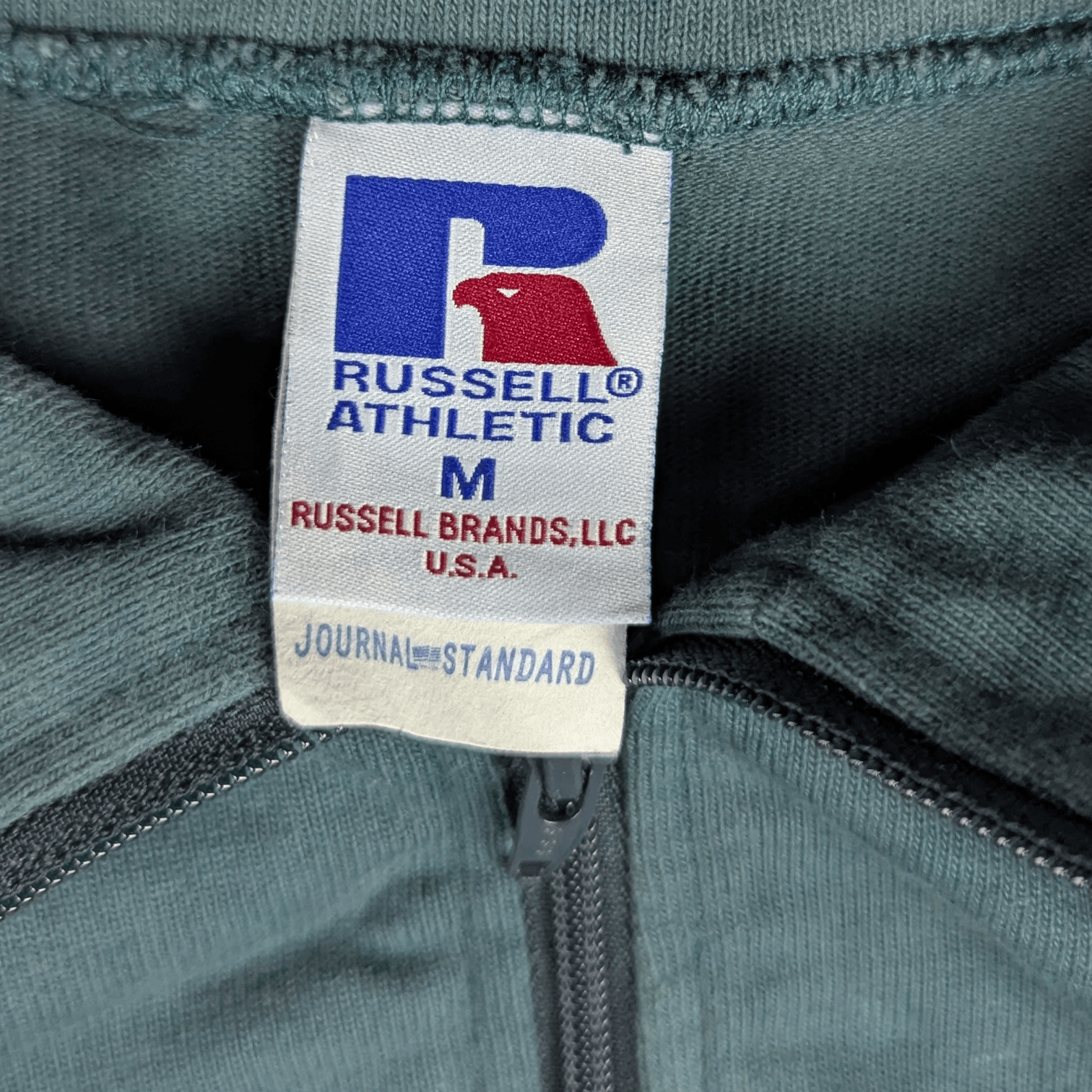 Japanese Brand JOURNAL STANDARD x Russell Athletic Polo Jumper Sweatshirt Size US M / EU 48-50 / 2 - 12 Thumbnail