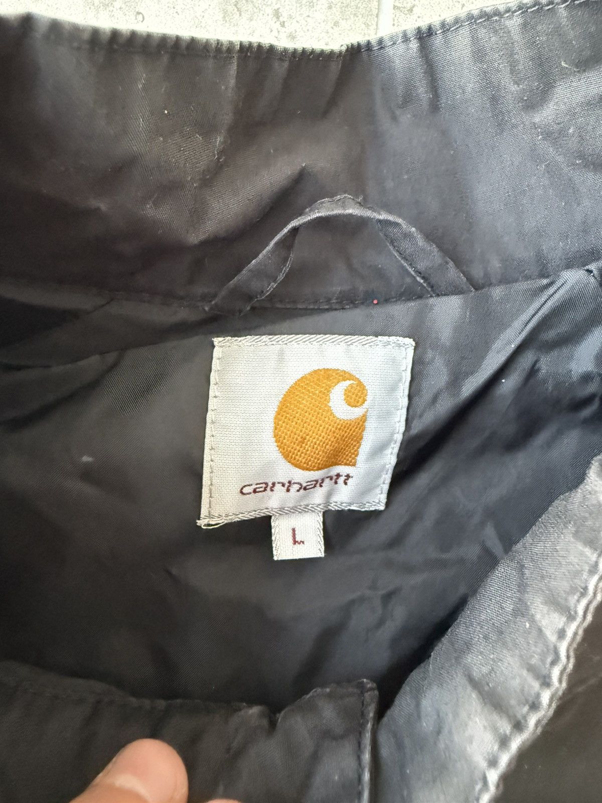 Carhartt Carhartt Vintage Rude Jacket Washed Distressed Faded Hype Size US L / EU 52-54 / 3 - 4 Thumbnail