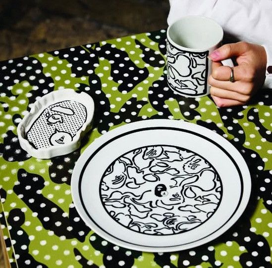 Bape × Joshua Vides BAPE x Joshua Vides Ashtray Size ONE SIZE - 5 Thumbnail