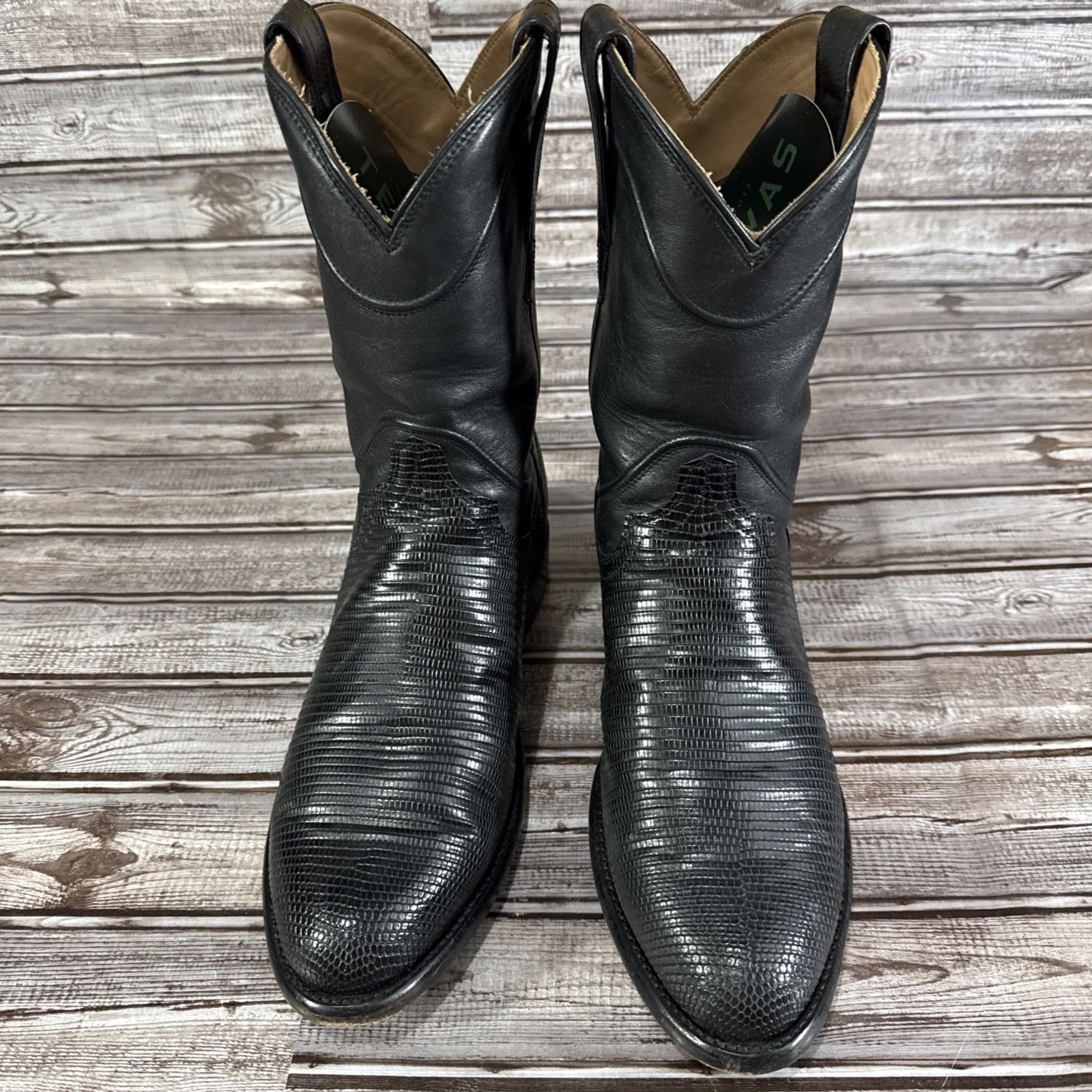 Tecovas Tecovas The Nash Midnight Lizard Black Ropes Size 10.5 Size US 10.5 / EU 43-44 - 2 Thumbnail