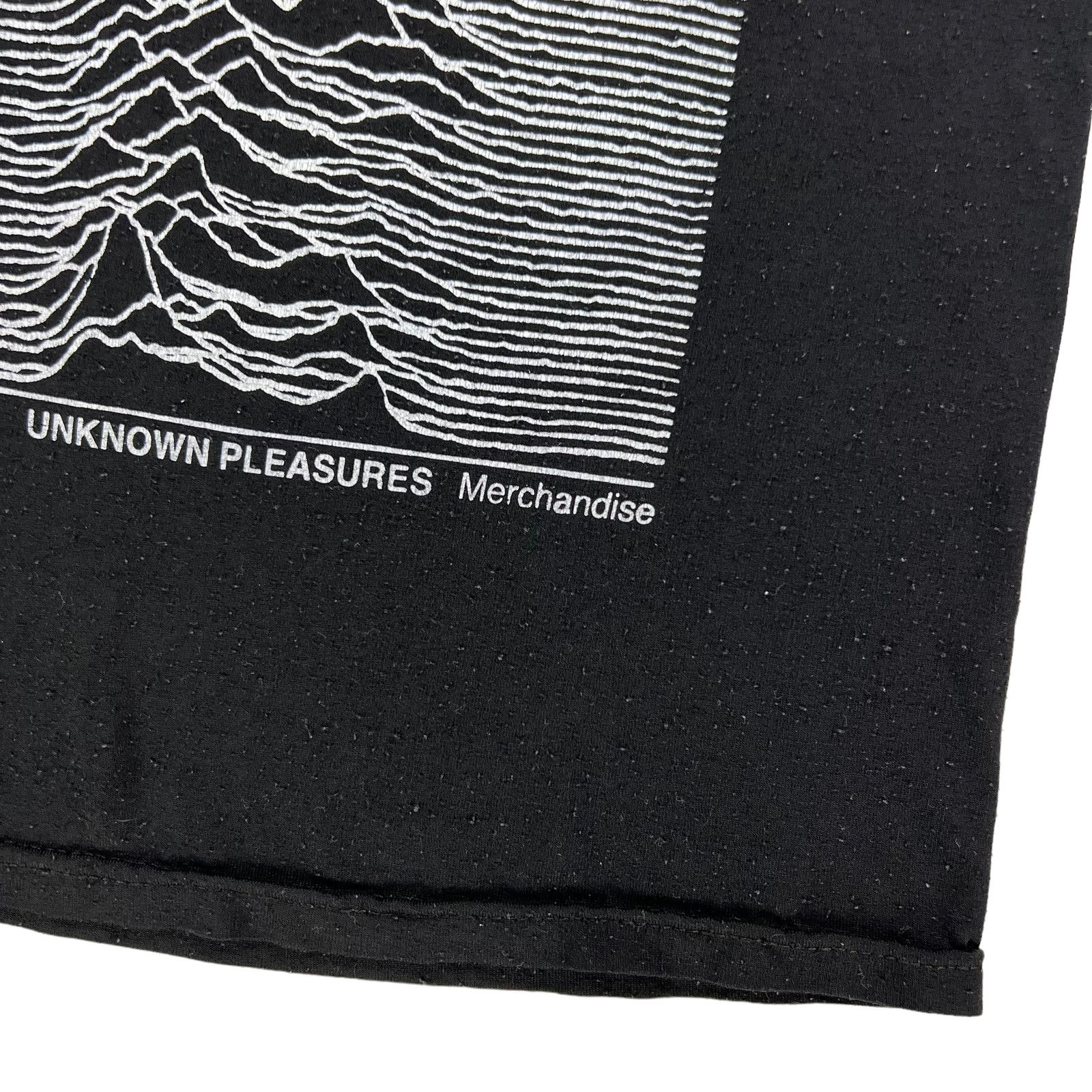 Band Tees × Joy Division × Vintage 90s Joy Division Unknown Pleasures merchandise band tee Size M / US 6-8 / IT 42-44 - 2 Thumbnail