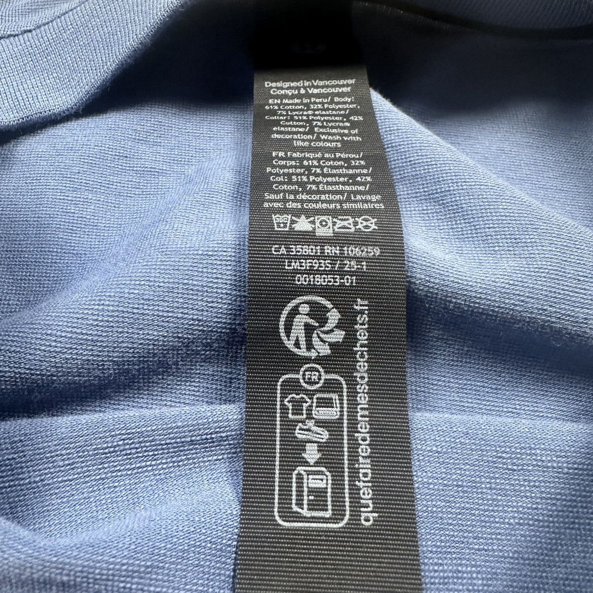 Lululemon Blue Lululemon Long Sleeve Athletic Long Sleeve Shirt Size US XXL / EU 58 / 5 - 3 Thumbnail