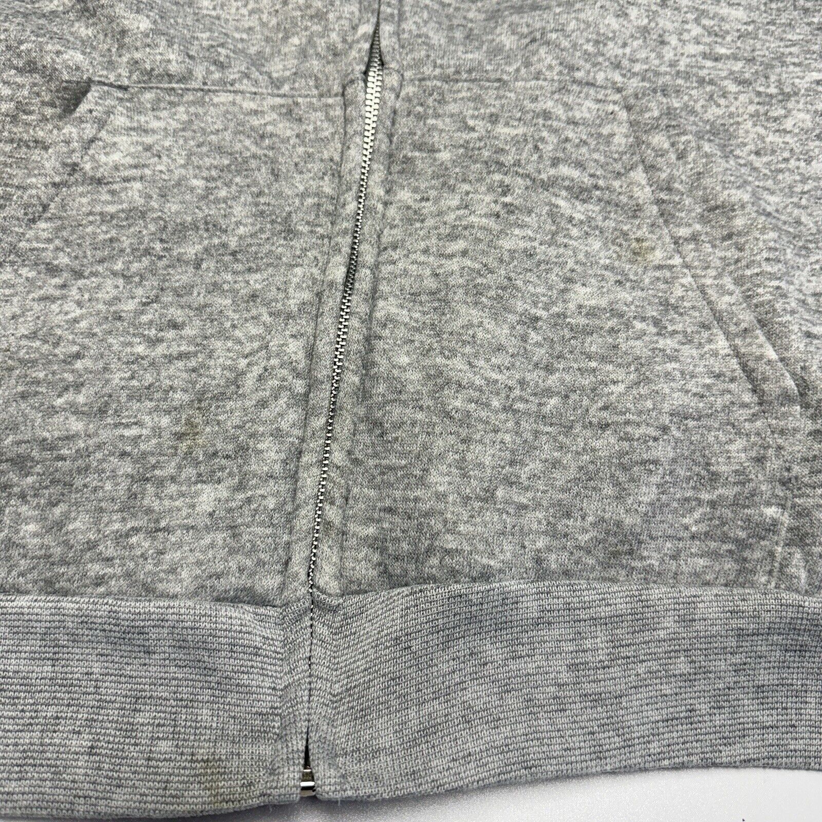 Vintage Vintage 90s Gray Hoodie Mens 2XL Full Zip Sweatshirt Redston Size US XXL / EU 58 / 5 - 4 Thumbnail