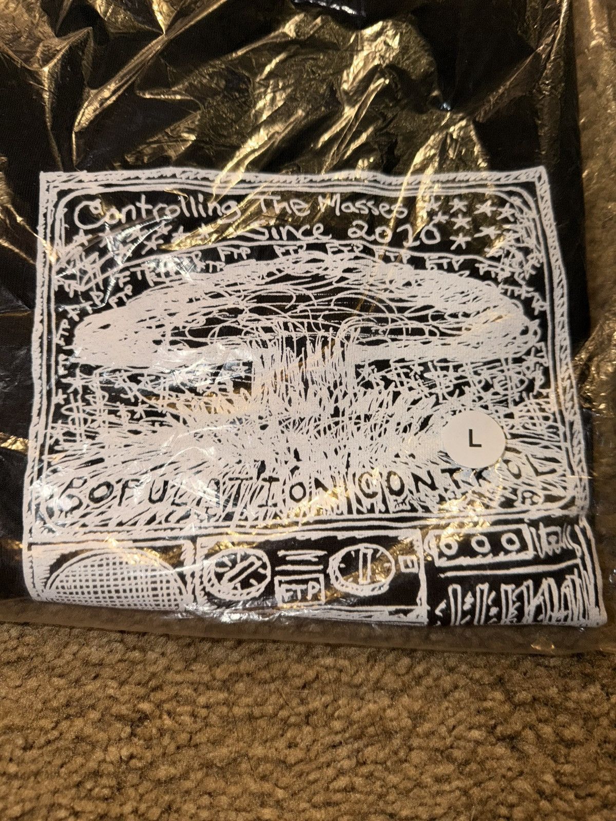 Fuck The Population FTP Population Control Tee Size US L / EU 52-54 / 3 - 2 Thumbnail