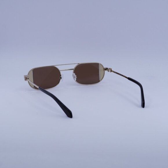Off-White Off-White Off-White OERI14H LYNN 7664 Sunglasses Gold Oval Size ONE SIZE - 8 Thumbnail