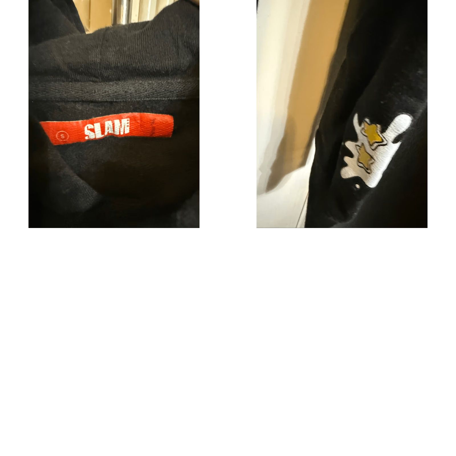 Vintage Slam Goods Unisex Hoodie For Breakfast Graphic Pullover Black Small Size US S / EU 44-46 / 1 - 8 Thumbnail