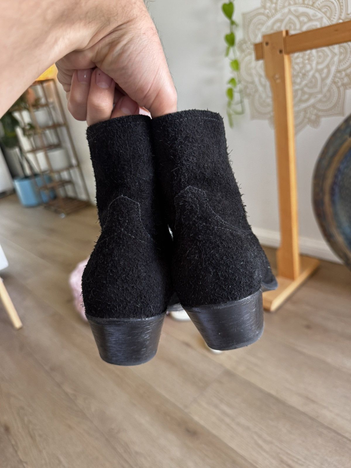 Saint Laurent Paris Suede Lukas Boots Size US 8 / EU 41 - 4 Thumbnail