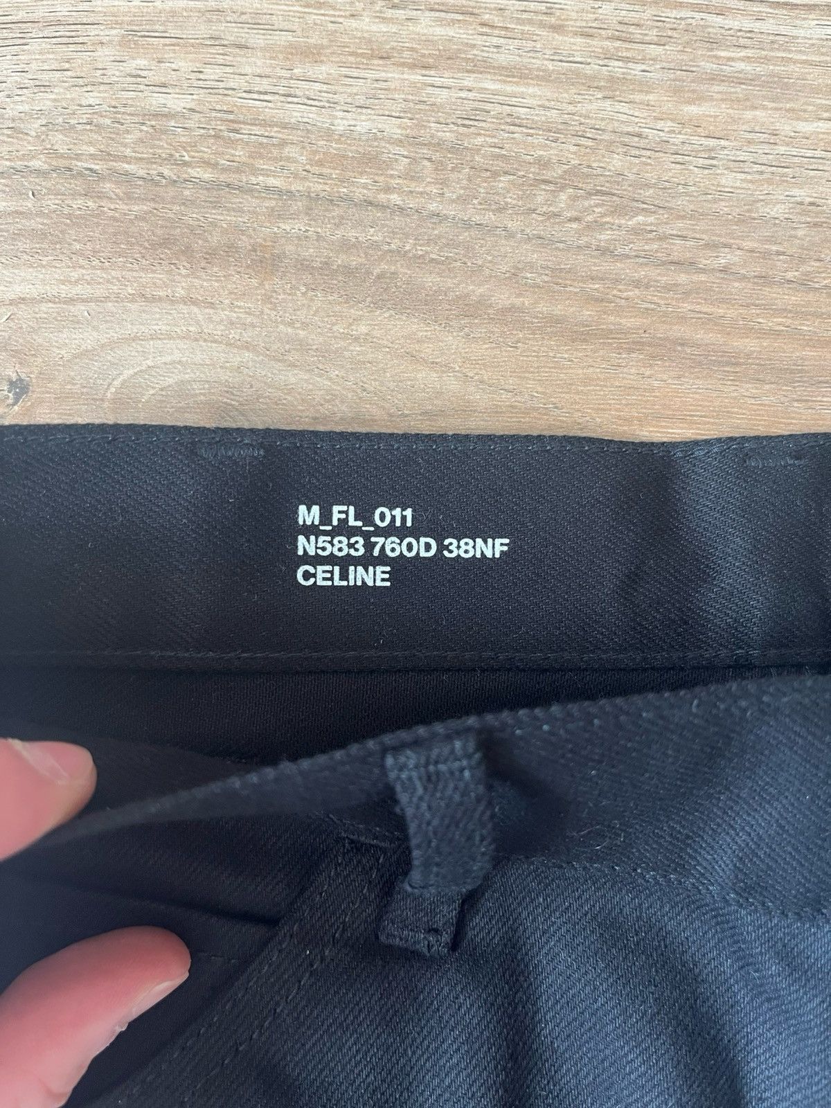 Celine Celine Jean Flare Dylan Bords Francs Size US 30 / EU 46 - 14 Thumbnail