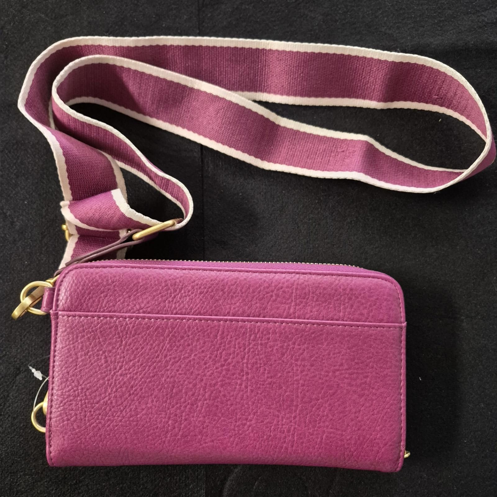 Style & Co Style & Co Crossbody Wallet – Berry Size ONE SIZE - 3 Thumbnail