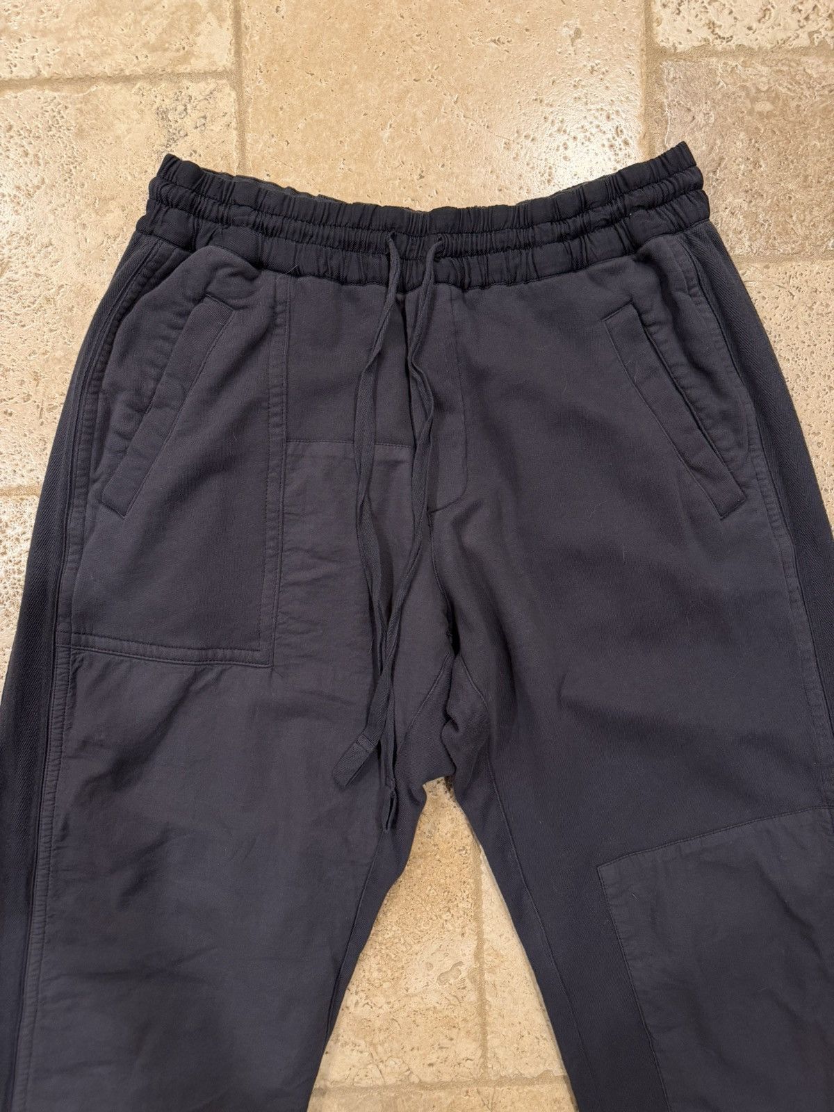 Haider Ackermann Haider Ackermann Perth Panelled Dark Grey Jogger Sweatpants Size US 34 / EU 50 - 4 Thumbnail