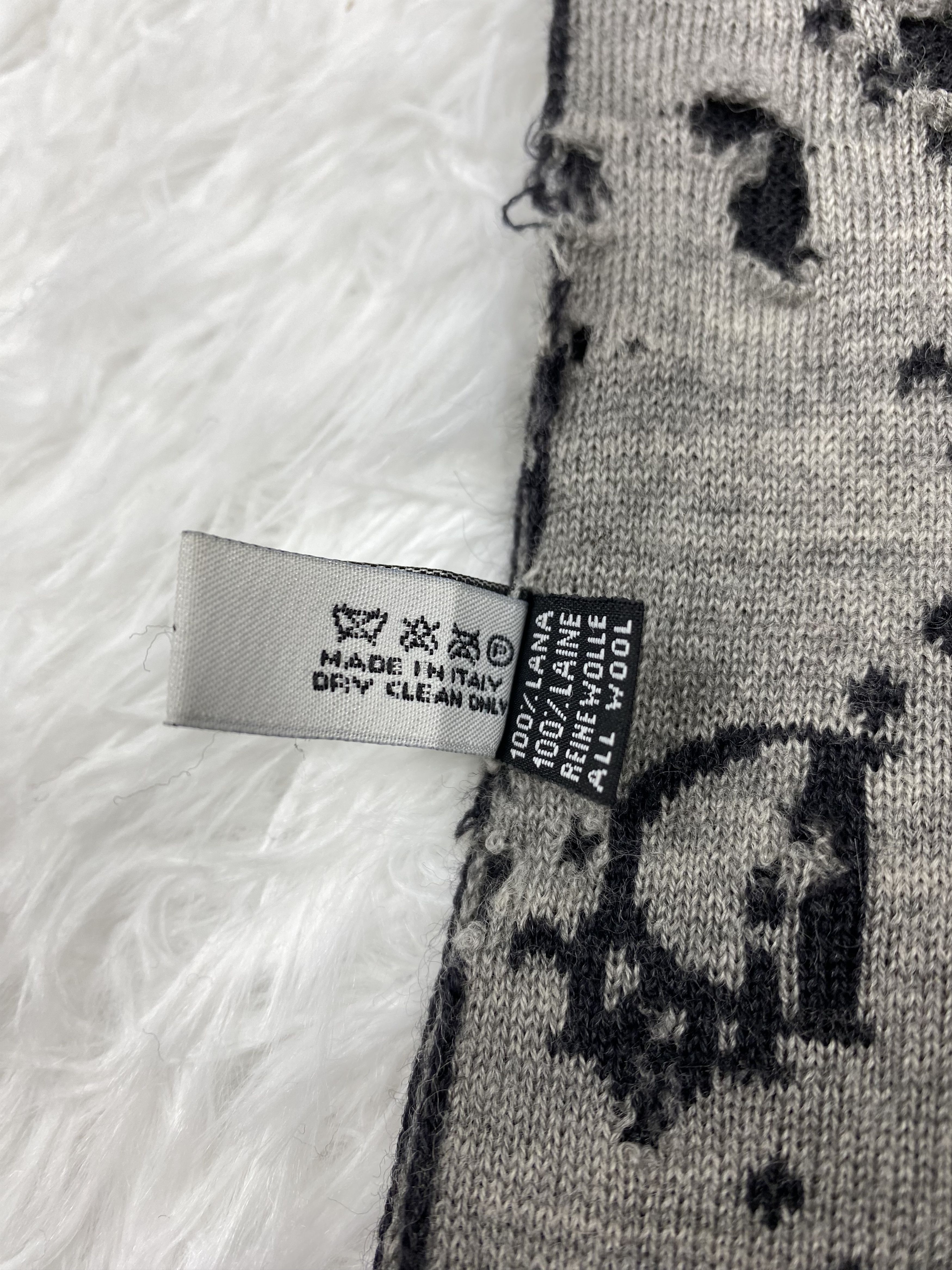 Christian Dior Monsieur Vintage Christian Dior Scarf / Muffler Neckwear PM0052 Size ONE SIZE - 18 Thumbnail