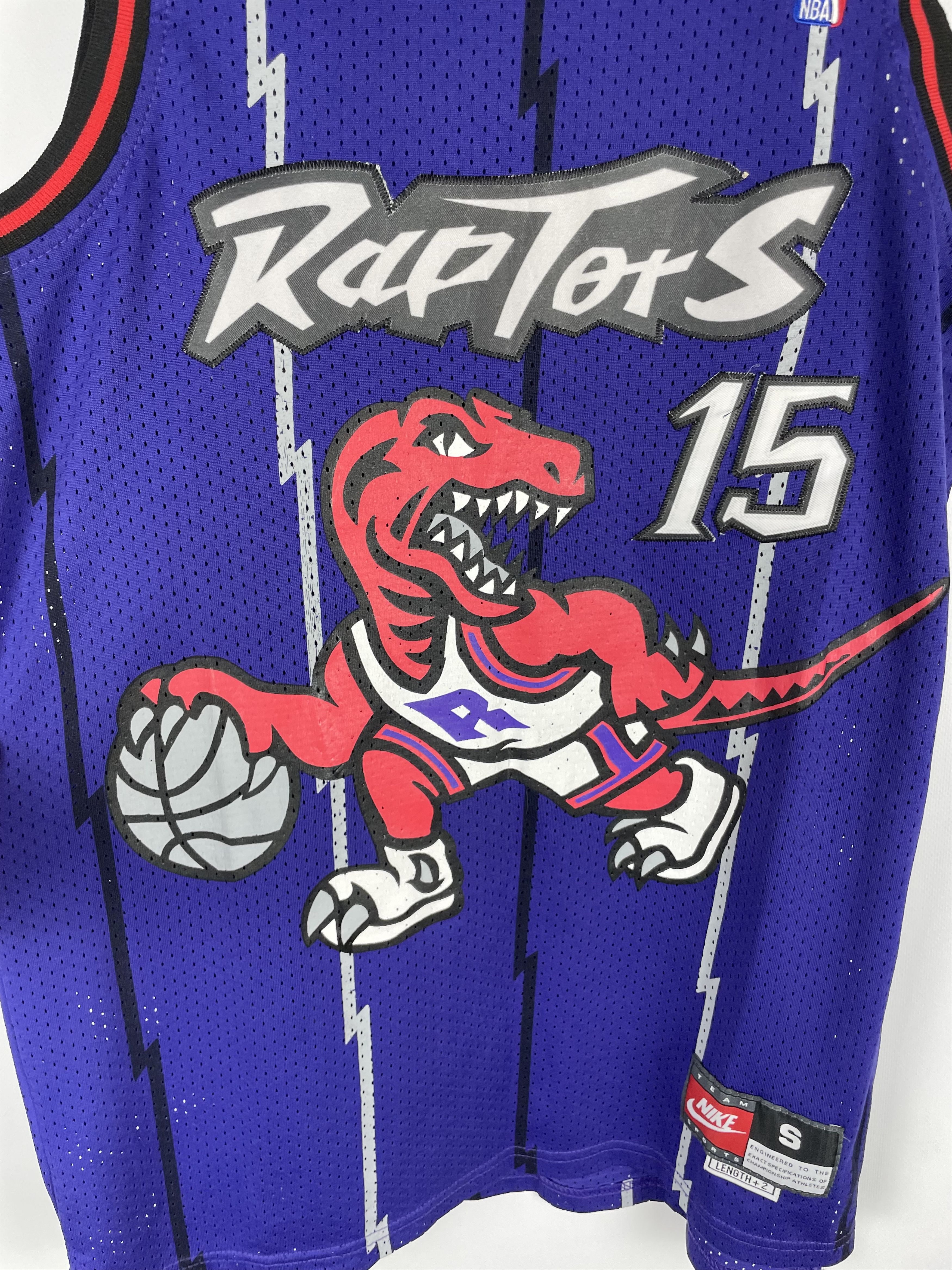 NBA × Nike × Vintage Toronto Raptors Nike Vince Carter Jersey Size US S / EU 44-46 / 1 - 4 Thumbnail
