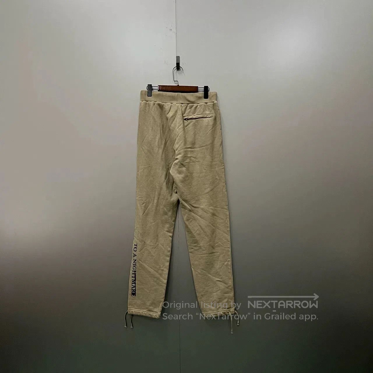 1017 ALYX 9SM khaki logo drawstring long pants. Size US 30 / EU 46 - 2 Thumbnail