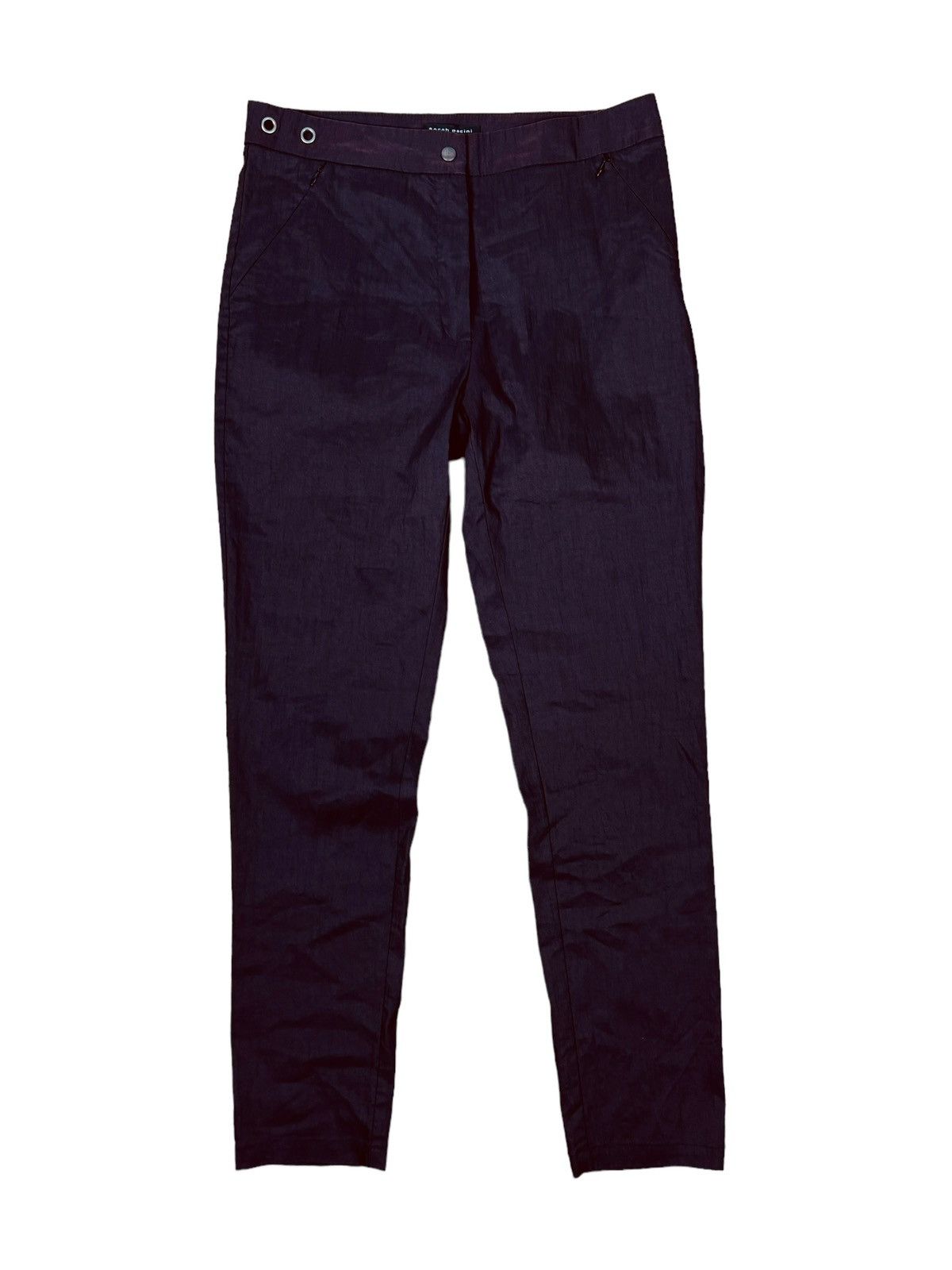 Sarah Pacini Sarah Pacini Linen-Elastan Slim Pants size 1 Size 24" / US 00 / IT 34 - 9 Thumbnail