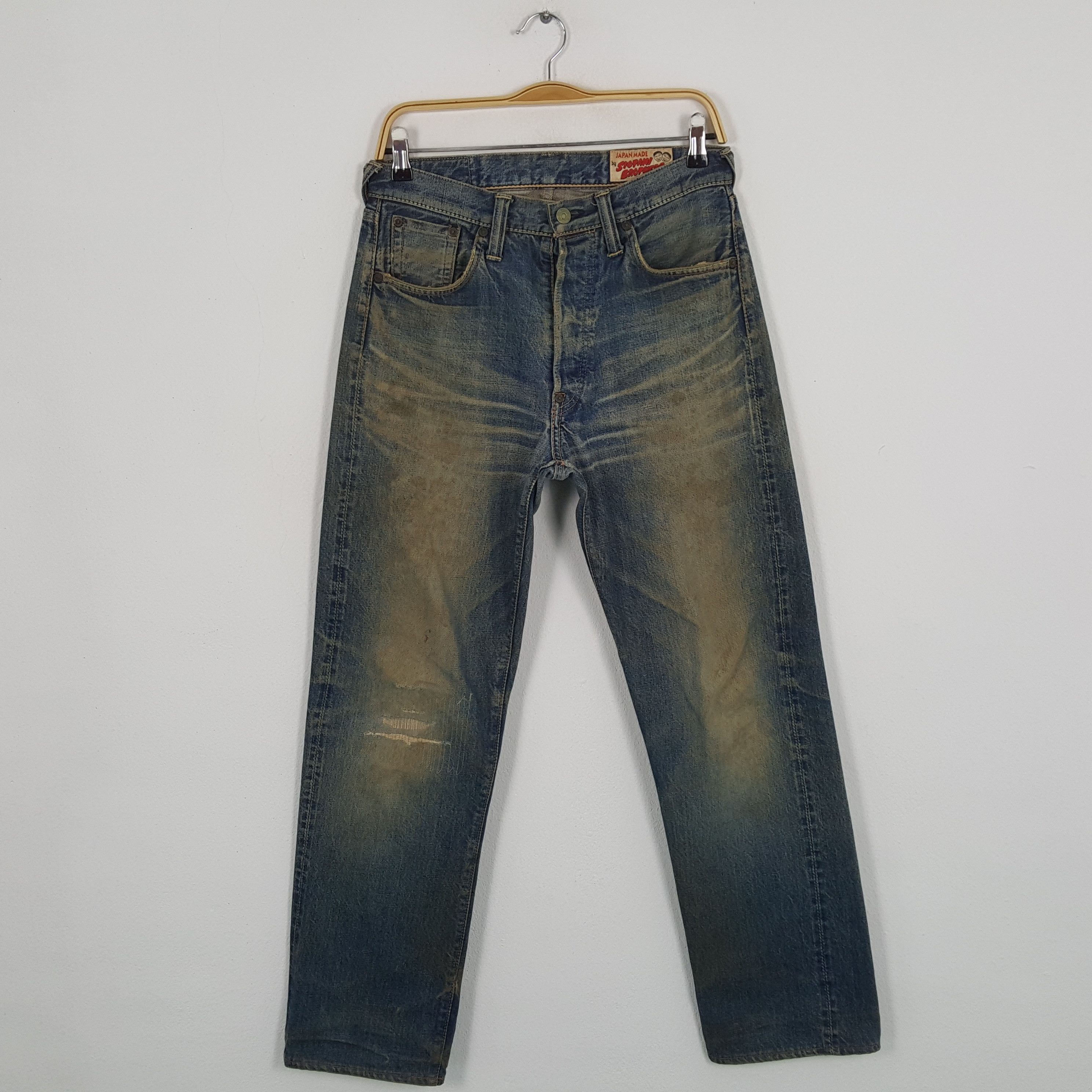 Evisu × Japanese Brand × Vintage Vintage EVISU Japanese Brand Daicock Custom Distressed Jeans Size US 30 / EU 46 - 4 Thumbnail