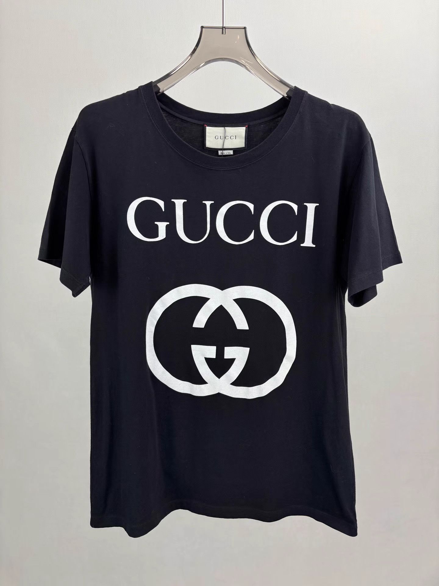 Gucci GUCCI Double G Big Logo Short Sleeve Size US S / EU 44-46 / 1 - 1 Thumbnail