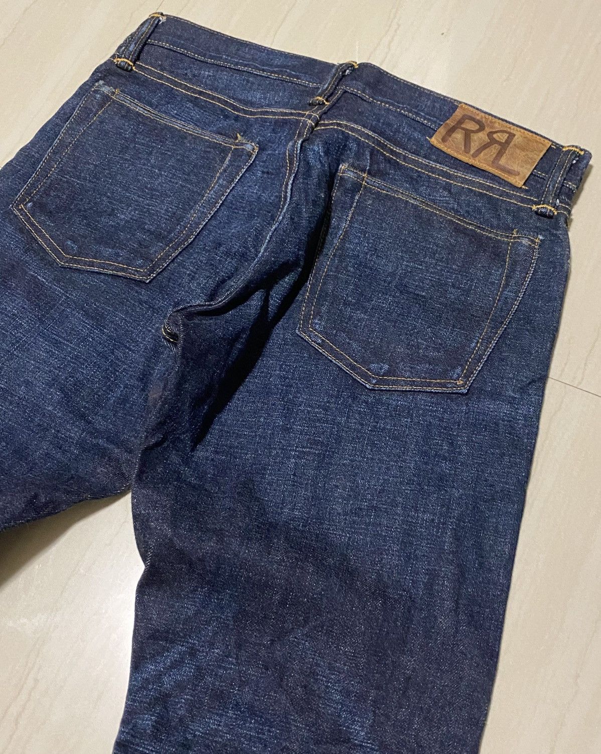 RRL Ralph Lauren RRL - Japan Indigo Selvedge Jeans Size US 30 / EU 46 - 3 Thumbnail