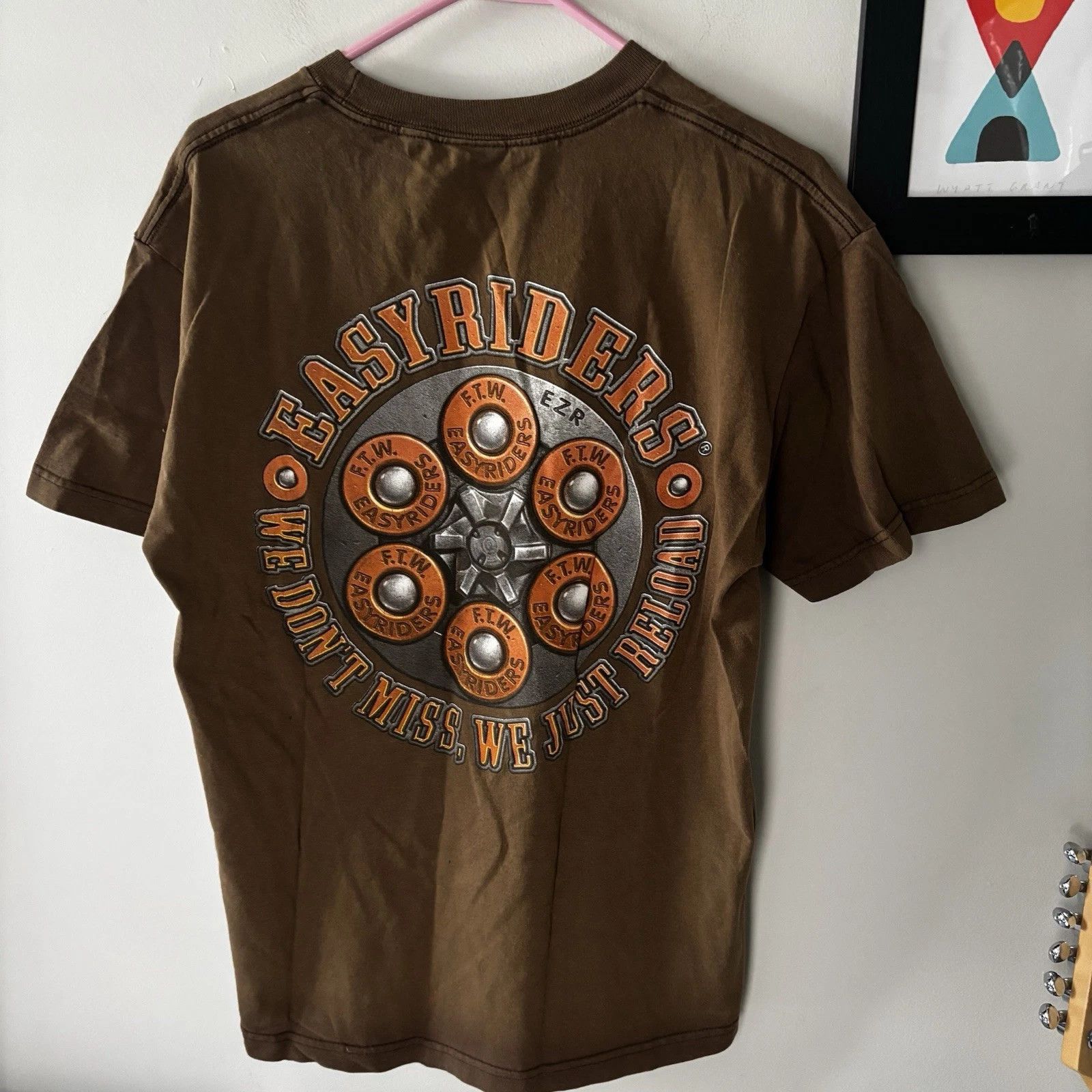 Harley Davidson Vtg Easyriders 2000's Men's Sz Large Brown Size US M / EU 48-50 / 2 - 1 Thumbnail