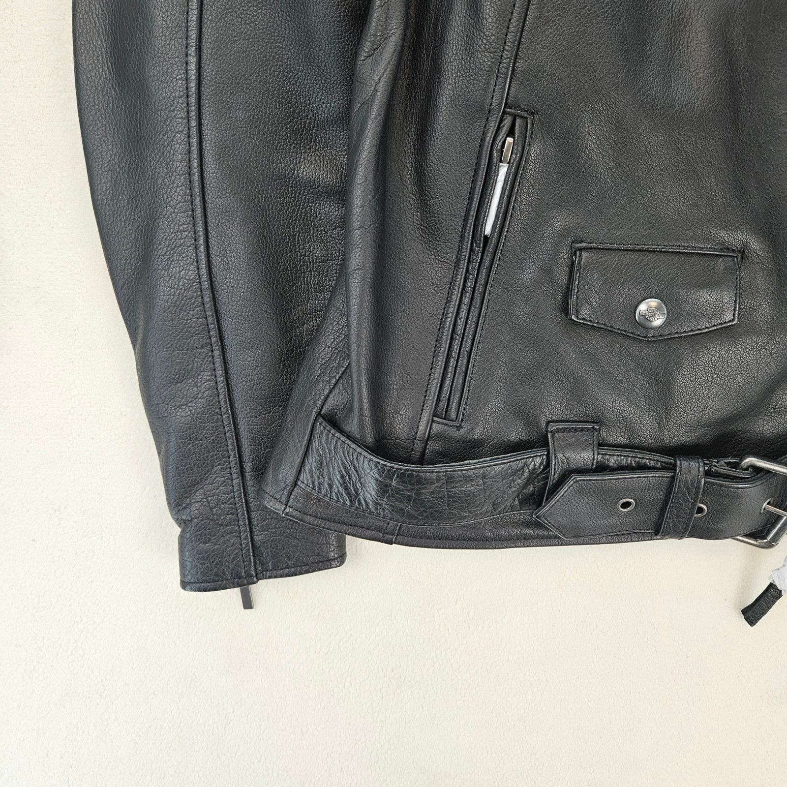 Harley Davidson HARLEY-DAVIDSON WOMEN'S LARGE POTOMAC 3 IN 1 LEATHER JACKET Size L / US 10 / IT 46 - 5 Thumbnail