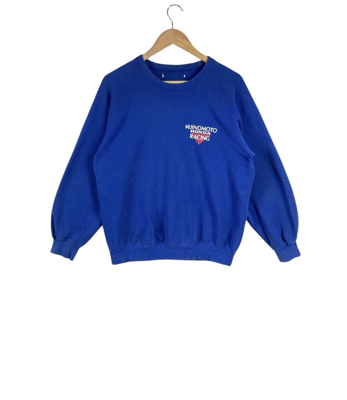 Honda × Vintage Vintage Ajinamoto Honda Racing Team HRC Sweatshirt Size US M / EU 48-50 / 2 - 2 Thumbnail