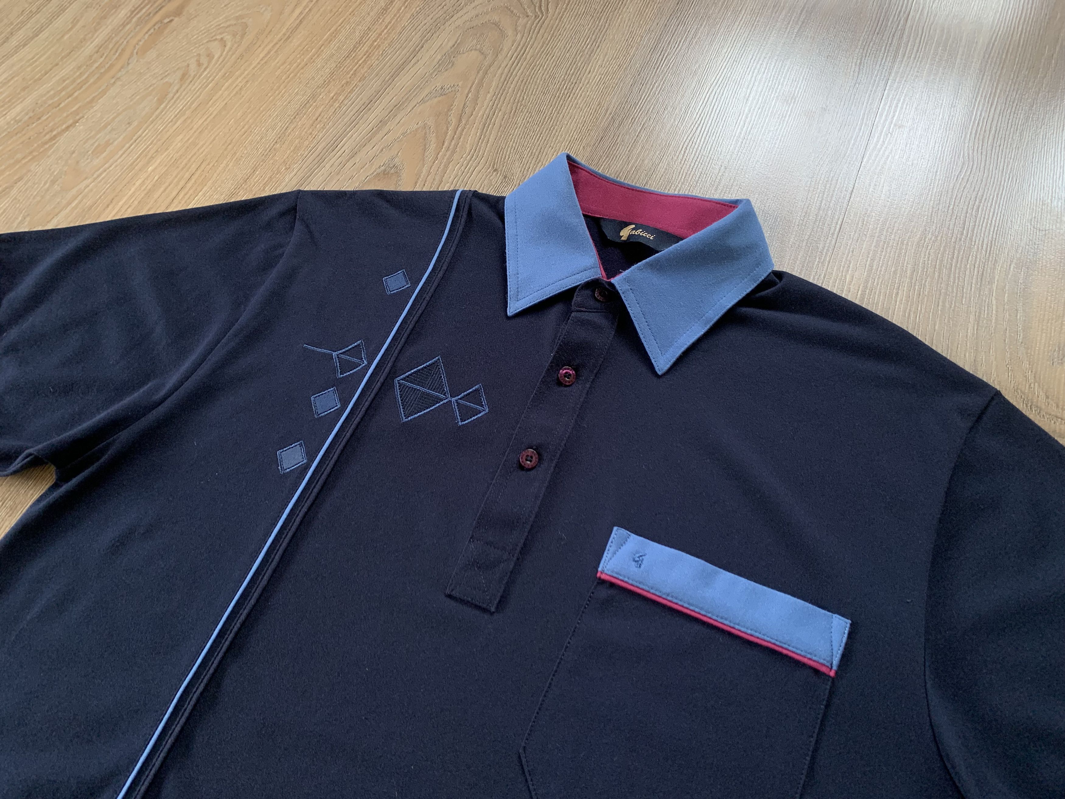 Gabicci × Vintage Vintage Gabicci Cotton Polo T-Shirt Size US M / EU 48-50 / 2 - 4 Thumbnail