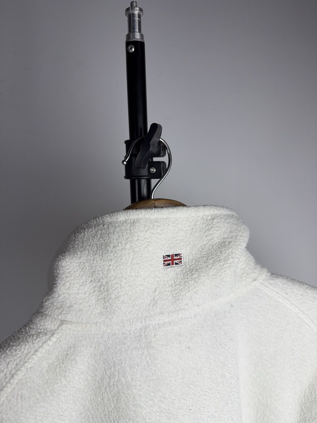 Reebok Vintage 00s Reebok Classic White Fleece Quarter Zip Size M/L Size US M / EU 48-50 / 2 - 14 Thumbnail