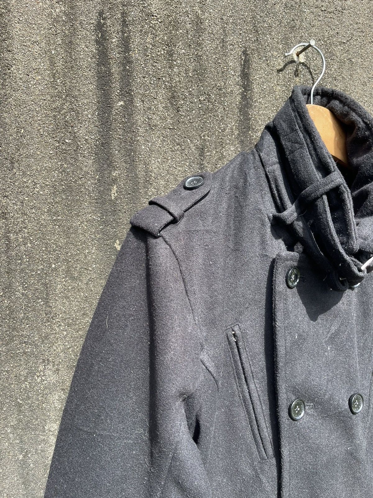 Designer In the Attic Double-Breasted Wool Peacoat Size US S / EU 44-46 / 1 - 7 Thumbnail