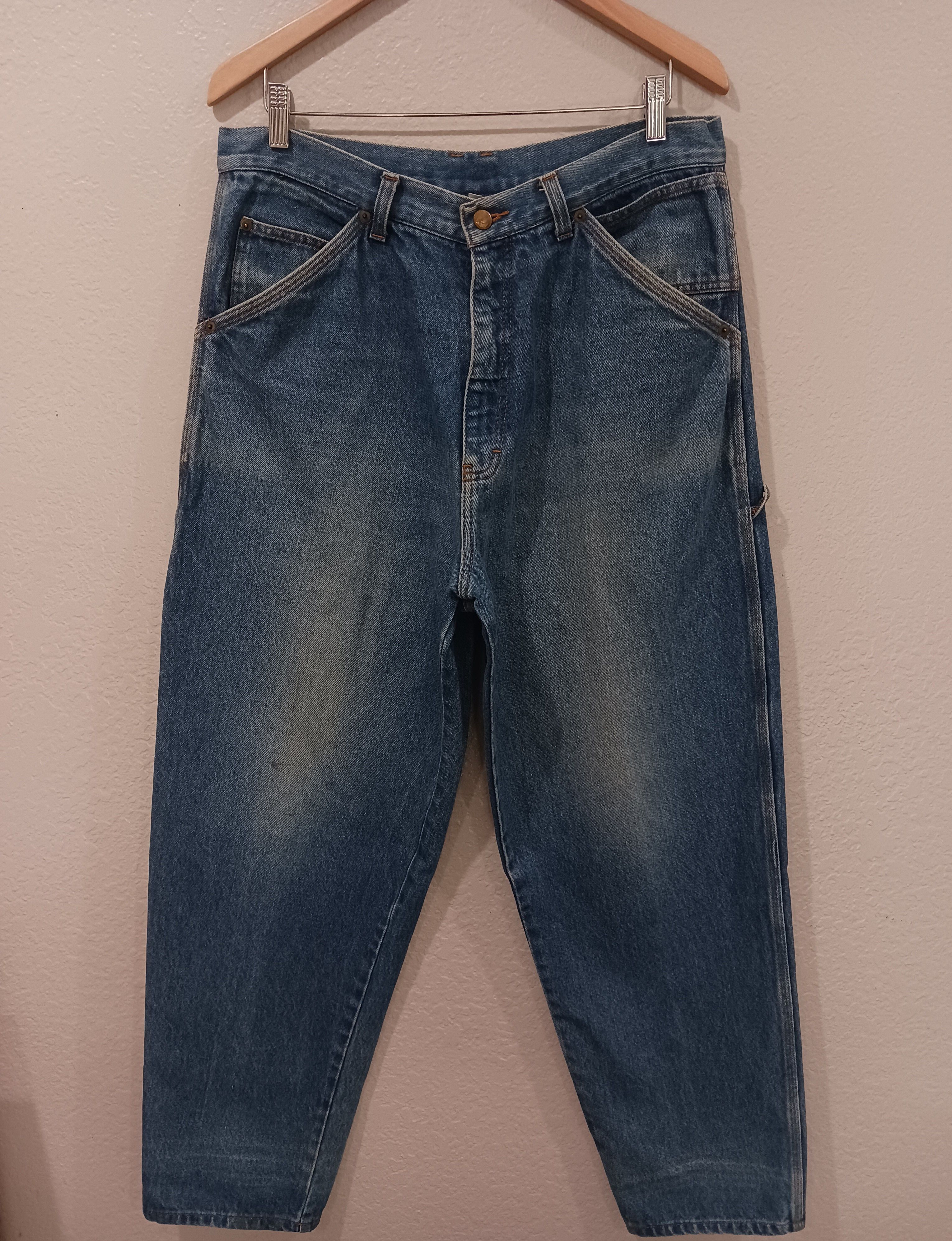 Vintage Forty Acres And A Mule Filmworks Vintage 90s Carpenter Jeans Size US 36 / EU 52 - 1 Thumbnail