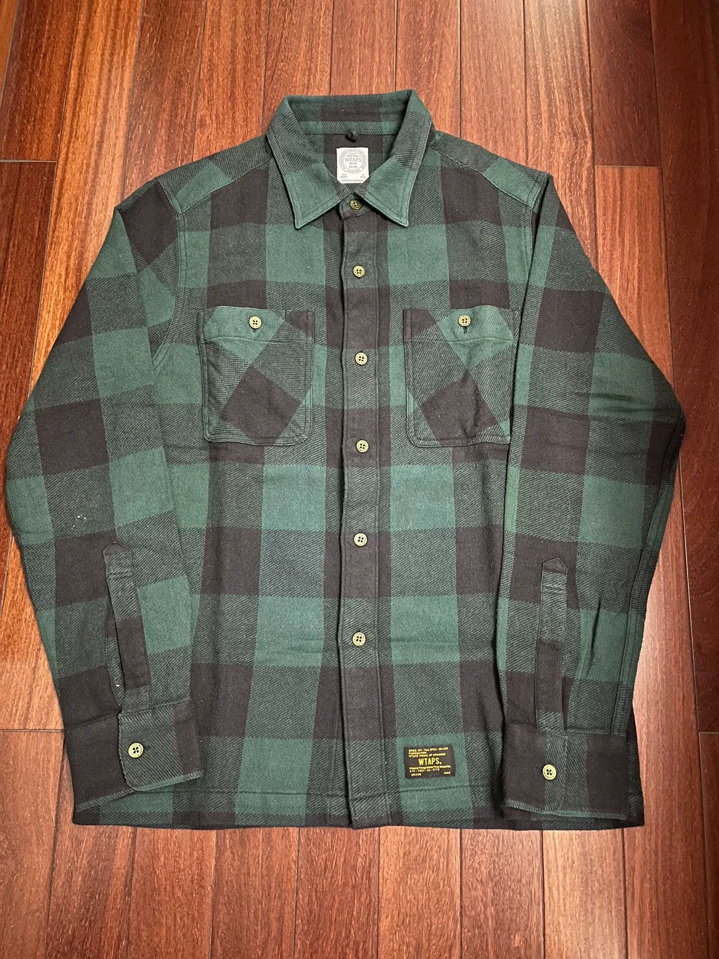 Wtaps wtaps 14AW Union LS Flannel Shirt Size US M / EU 48-50 / 2 - 1 Preview