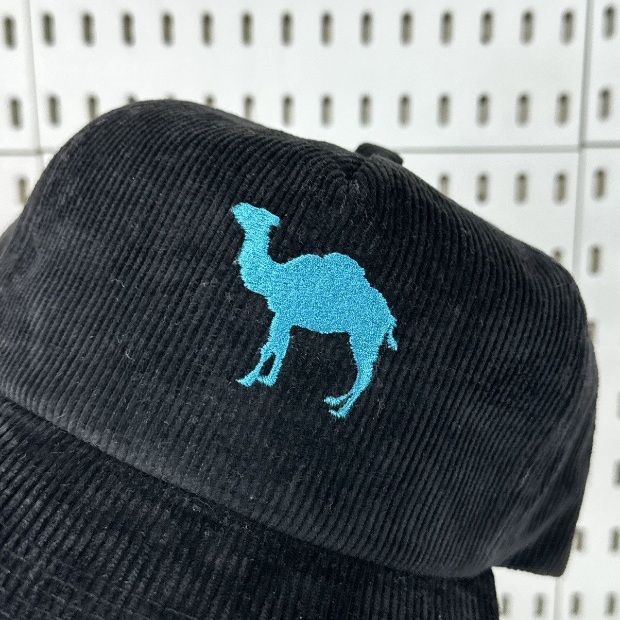 Camel Vintage 90s Camel Small Logo Corduroy Hat Size ONE SIZE - 2 Thumbnail