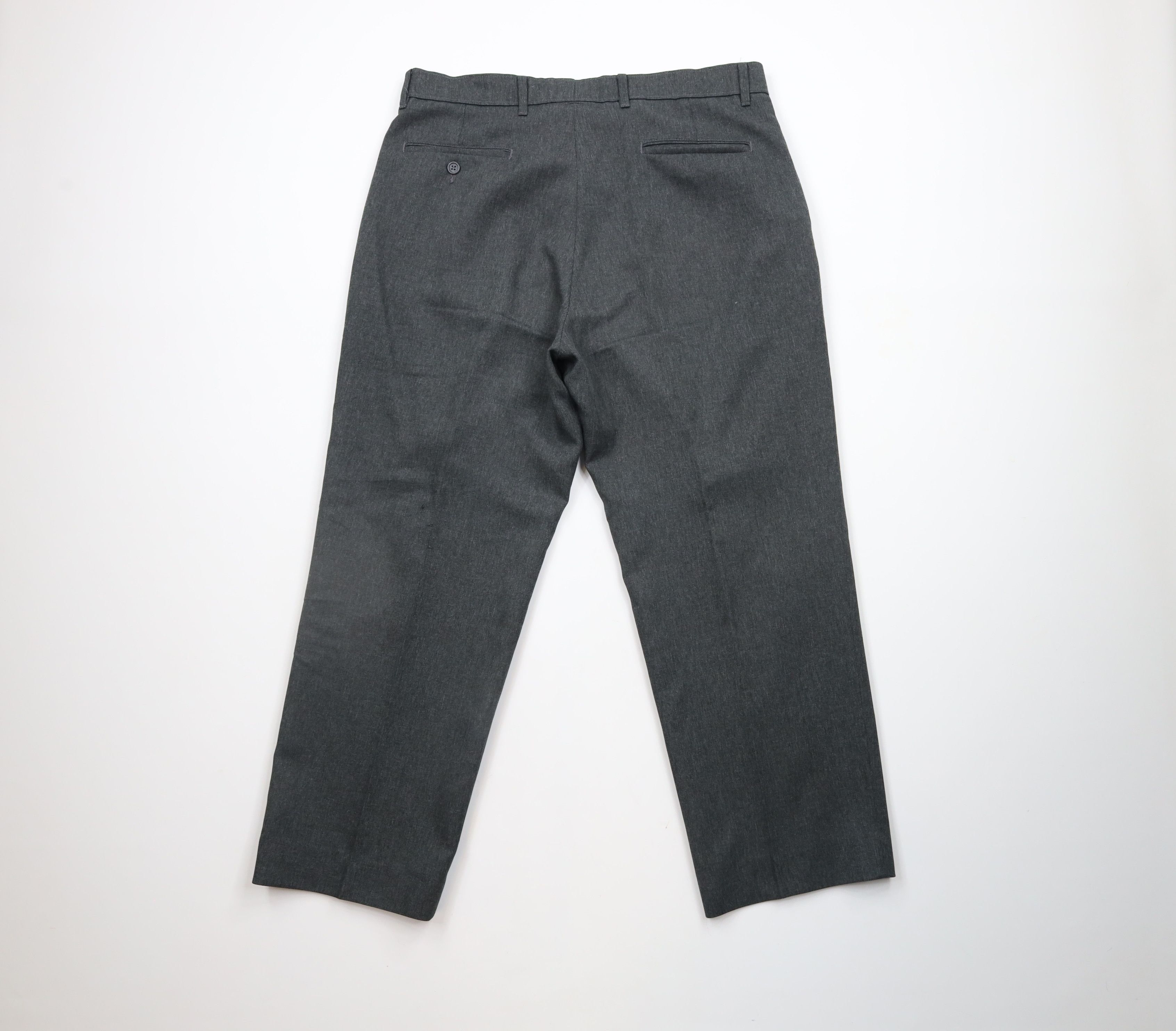 Levi's × Vintage Vintage 80s 90s Levis Knit Wide Leg Chino Pants Trousers Size US 34 / EU 50 - 9 Thumbnail