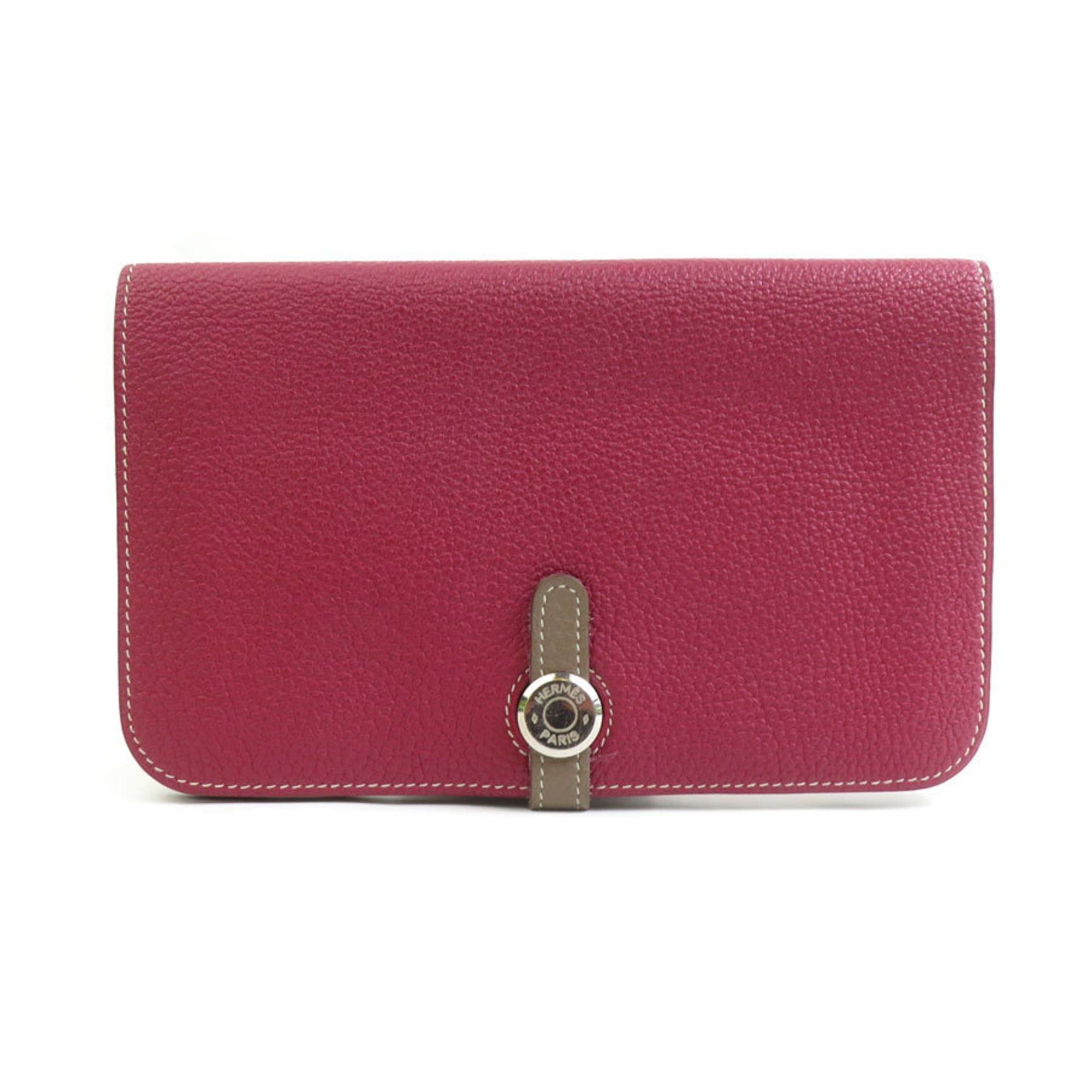 Hermes Hermes Hermès Dogon GM Togo Tosca x Etoupe Long Wallet, Unisex, h31758a Size ONE SIZE - 1 Thumbnail