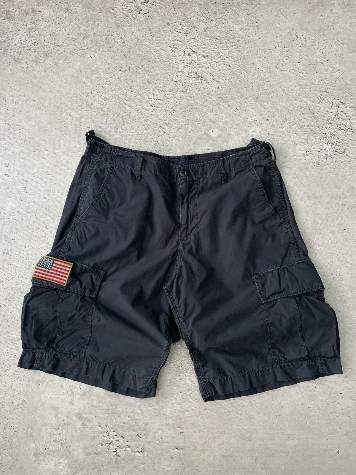 Ralph Lauren Polo ralph lauren denim supply cargo shorts y2k Size US 33 - 1 Thumbnail