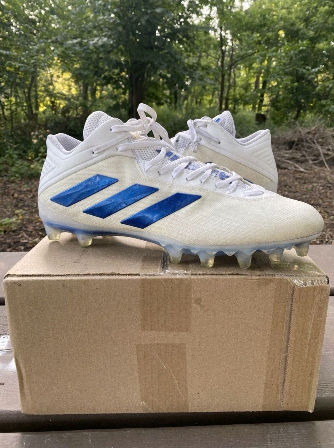 Adidas Adidas Freak Mid White Royal FX1309 Size 13 Men Size US 13 / EU 46 - 1 Thumbnail