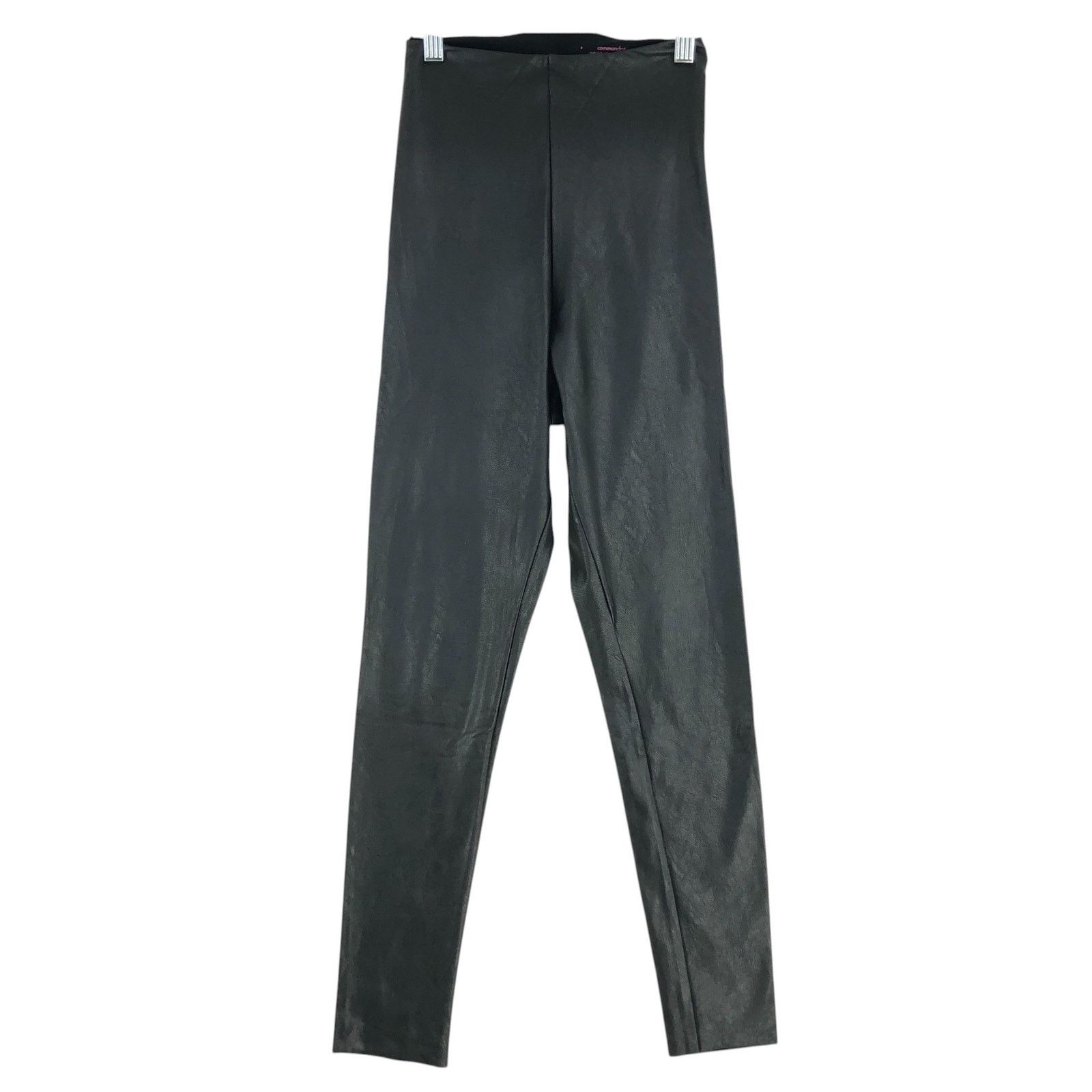 Commando Commando Sz S Leggings Faux Leather Stretch High Rise Black Size 22" - 1 Thumbnail