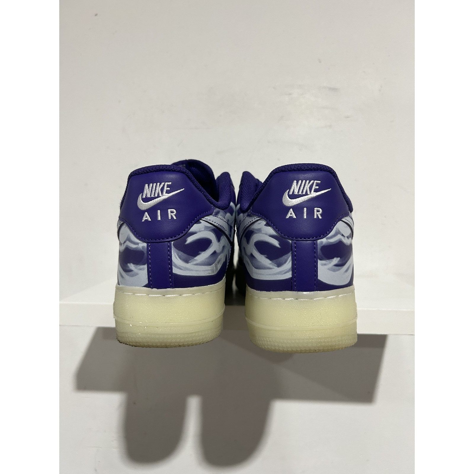 Nike NIKE AIR FORCE 1 LOW PURPLE SKELETON SIZE 11 PREOWNED Size US 11 / EU 44 - 9 Thumbnail