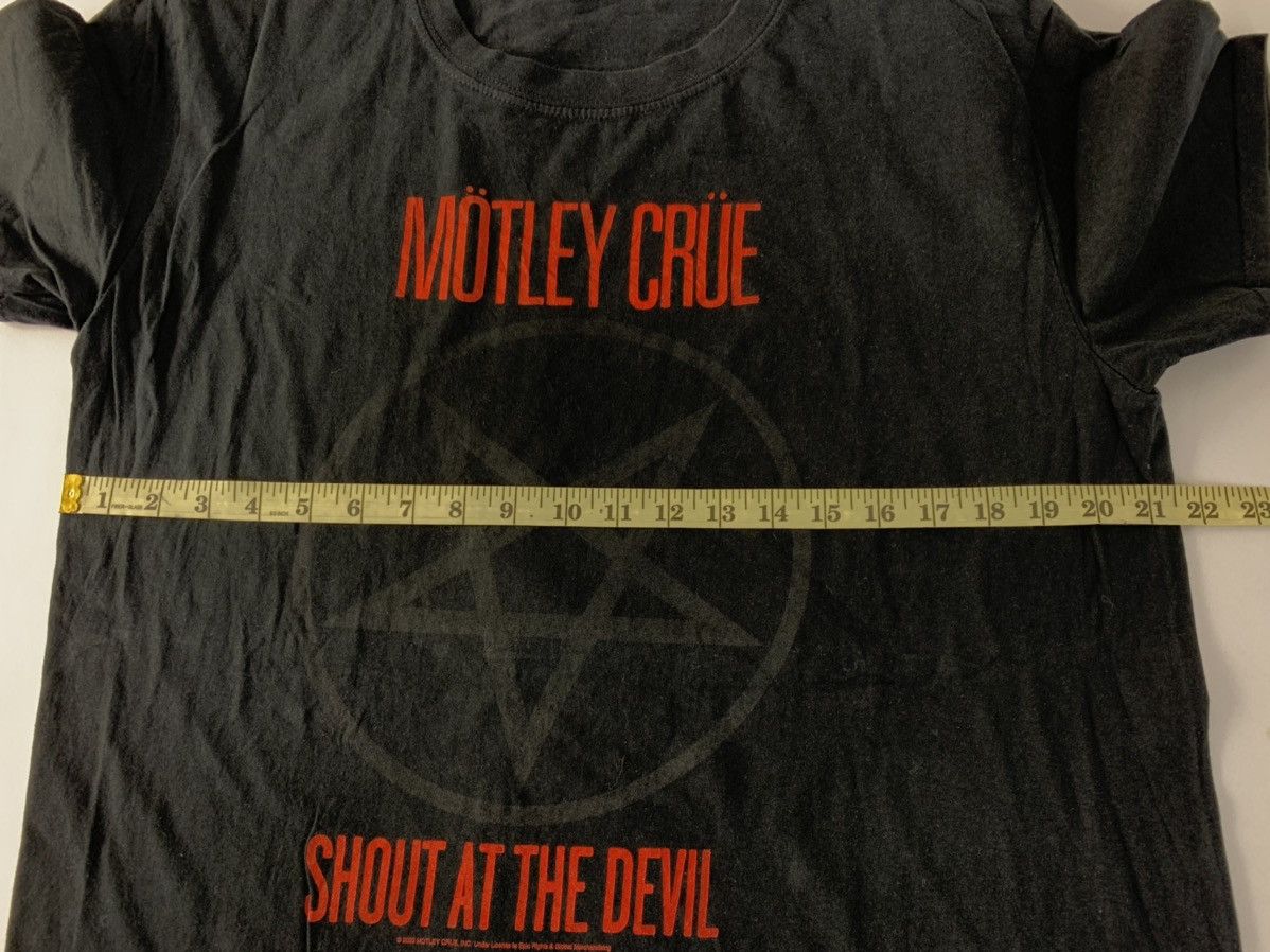 Band Tees Motley Crue Shout At The Devil American Band Big Logo Tee Size US L / EU 52-54 / 3 - 7 Thumbnail