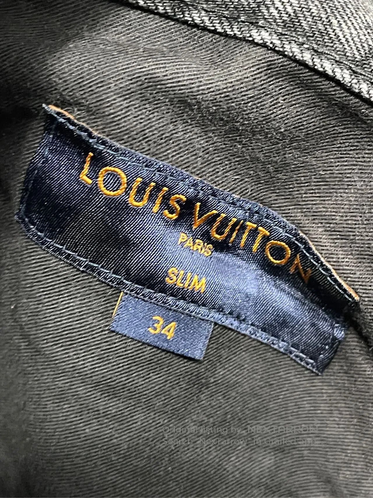 Louis Vuitton louis vuitton black denim jeans size 34. Size US 34 / EU 50 - 6 Thumbnail