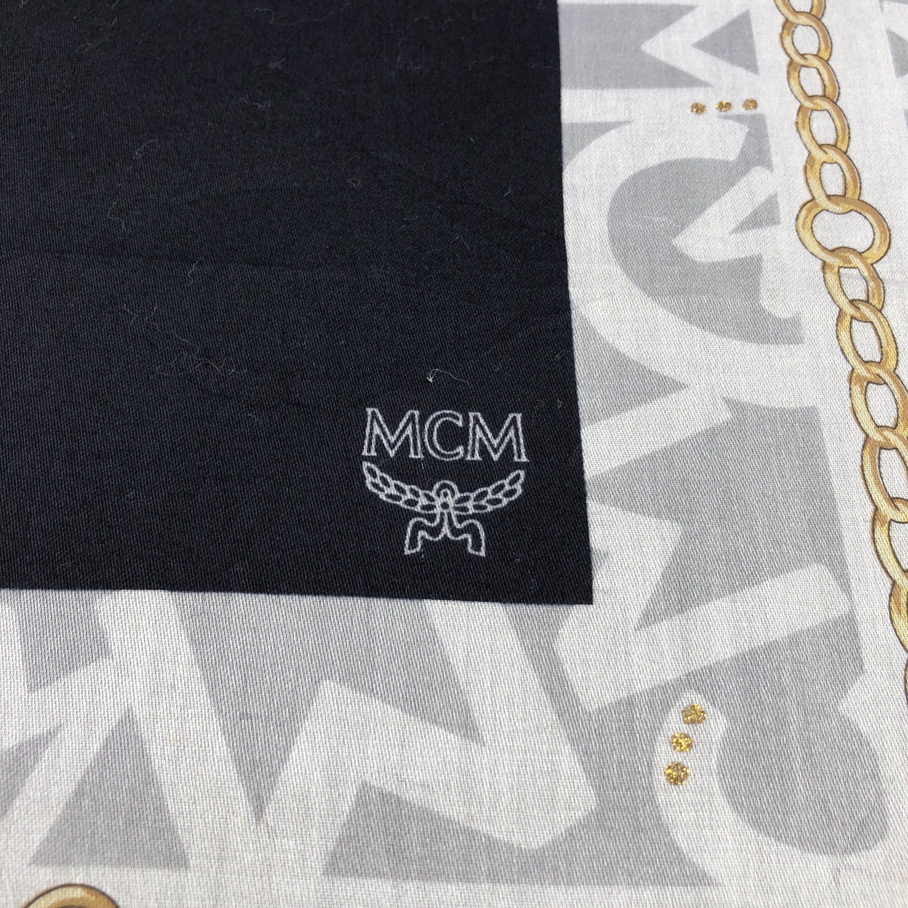 MCM MCM Monogram Handkerchief Neckerchief Bandana H2402 Size ONE SIZE - 4 Thumbnail