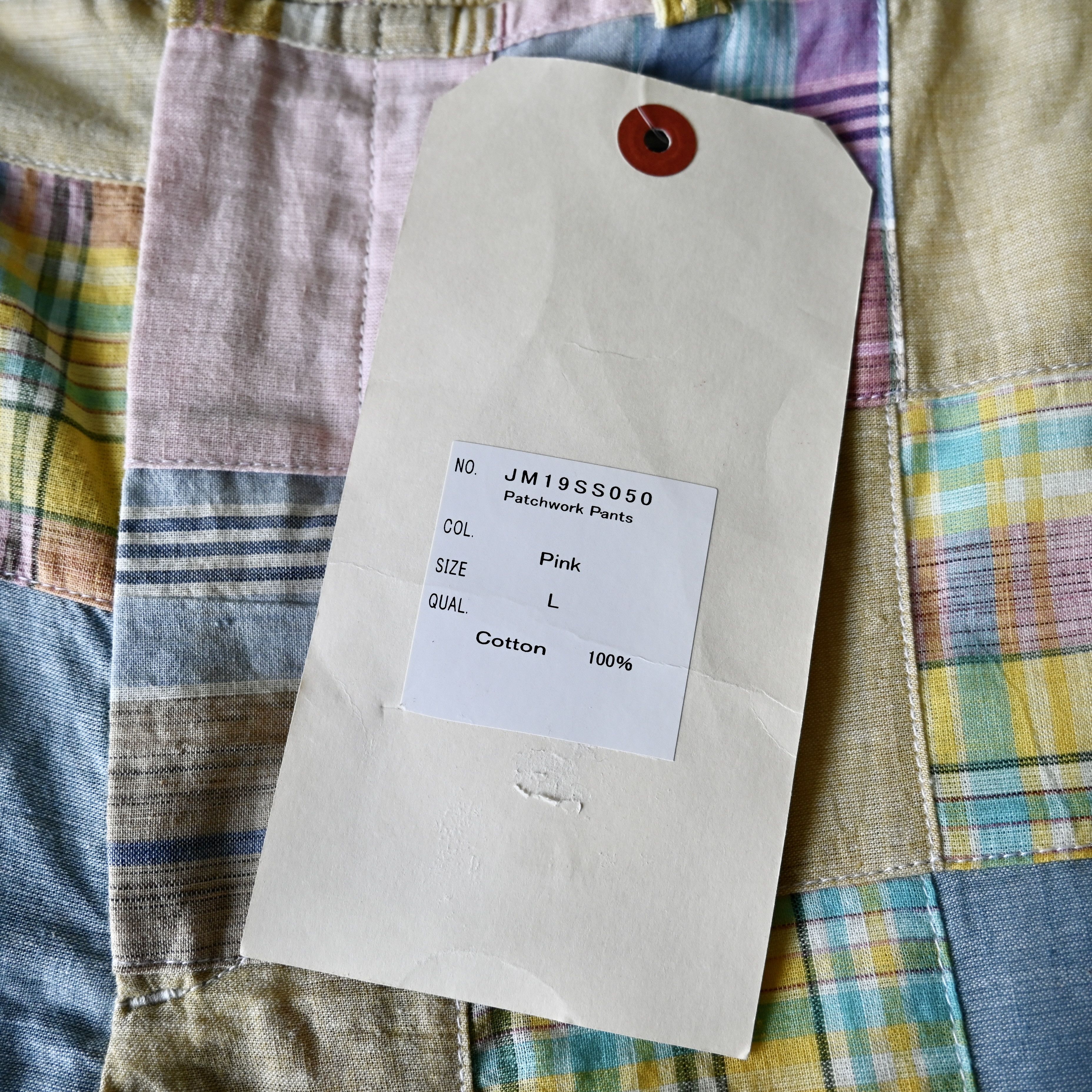 Japanese Brand UNUSED, Jackson Matisse India madras patchwork trousers Size US 33 - 12 Thumbnail