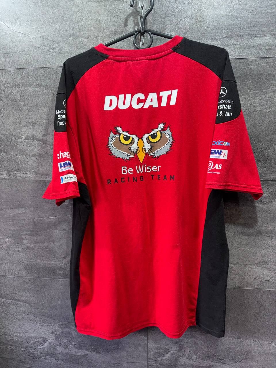 Ducati Ducati Be Wiser Racing Team T-Shirt Motorsport Motorcycle Size US XL / EU 56 / 4 - 17 Thumbnail